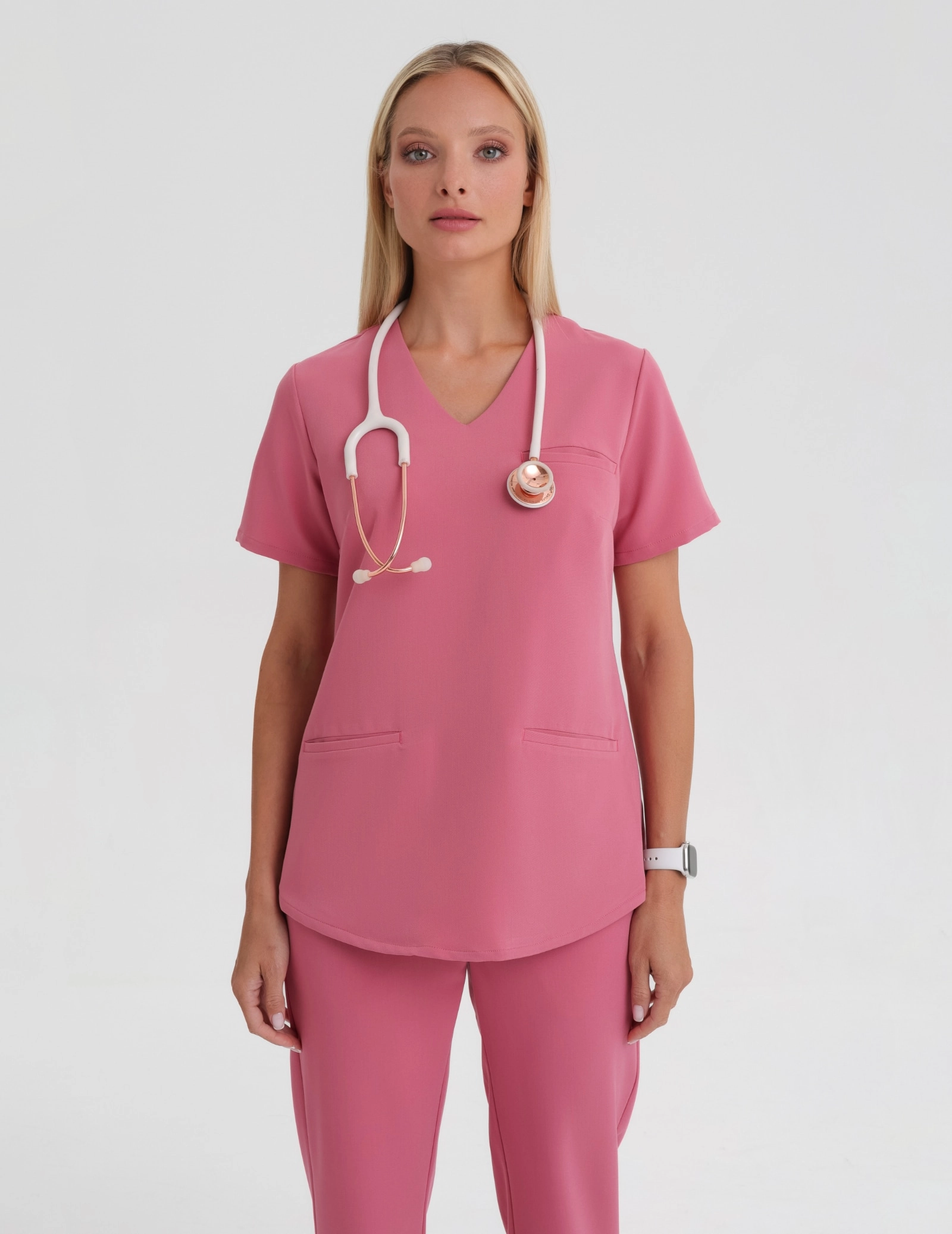 Medizinische Bluse Grace - RASPBERRY CRUSH