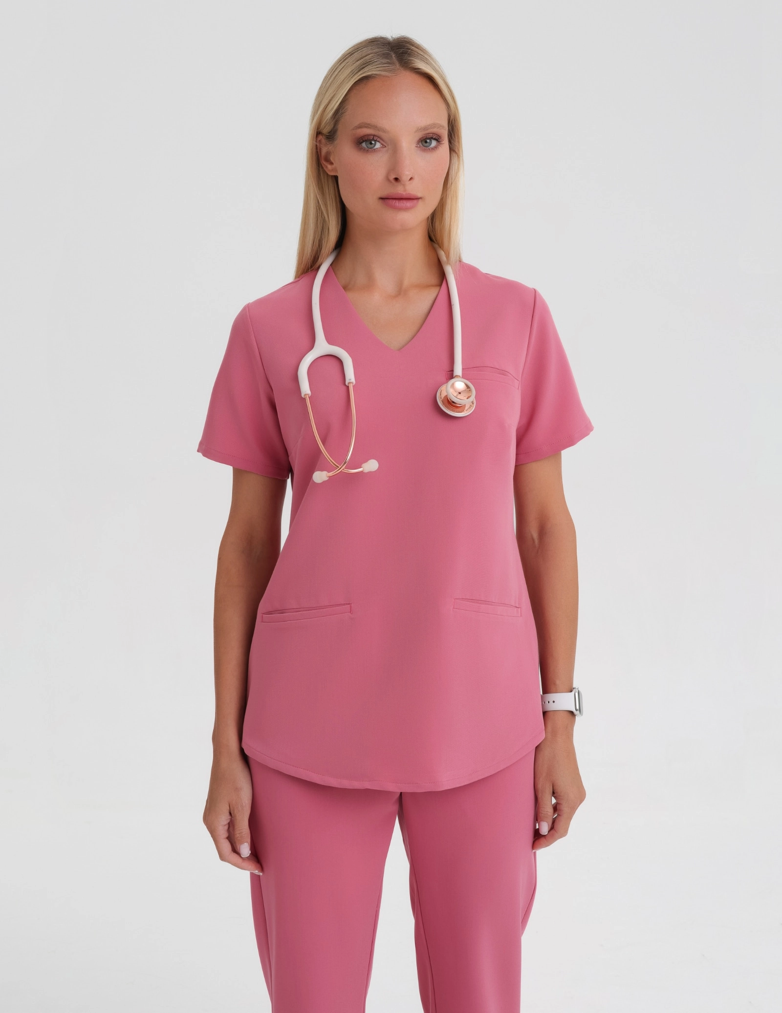 Medizinische Bluse Grace - RASPBERRY CRUSH