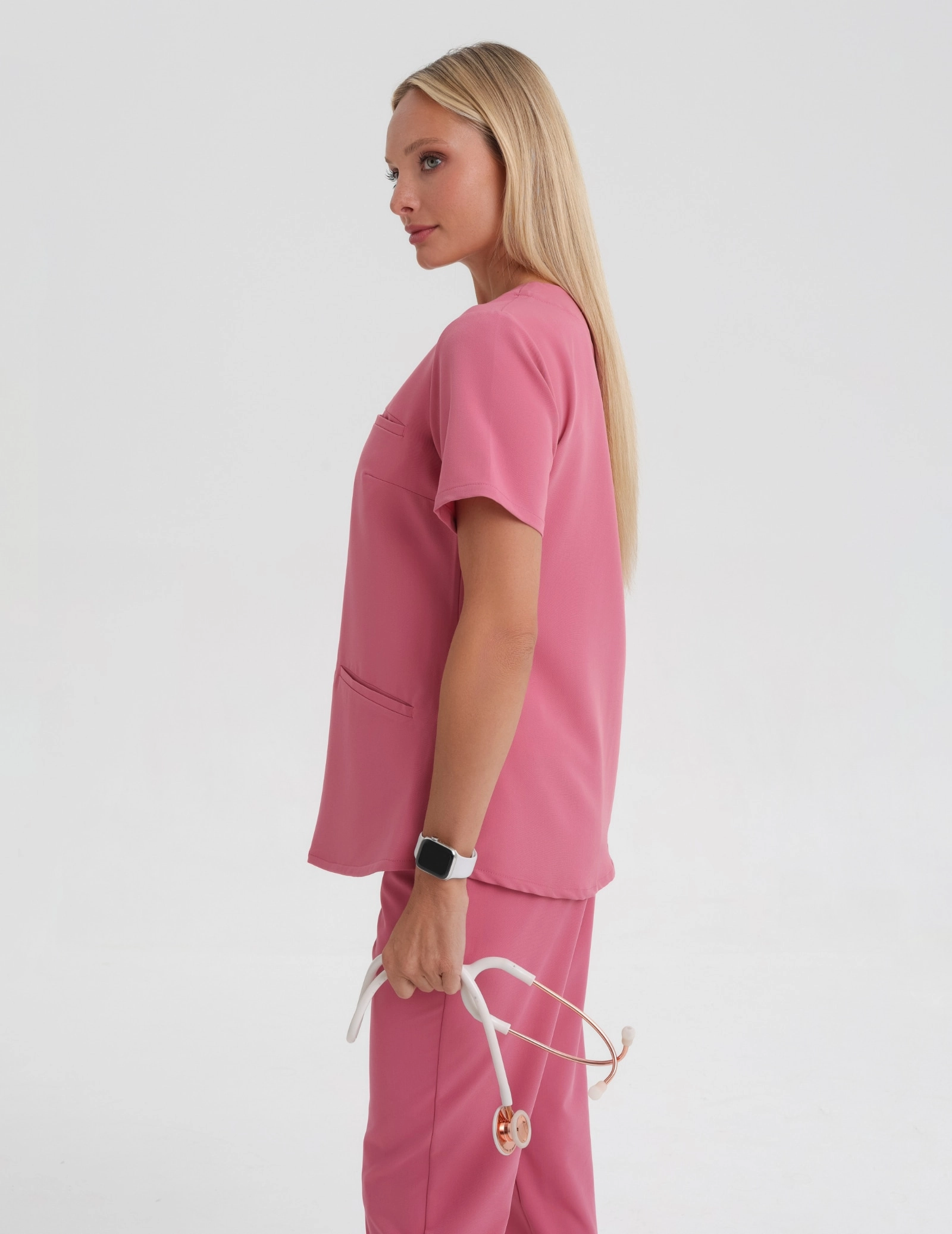 Medizinische Bluse Grace - RASPBERRY CRUSH