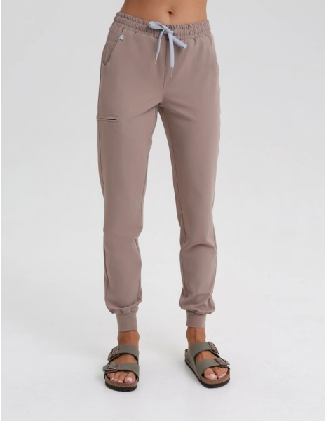 Damen Jogger - BEIGE
