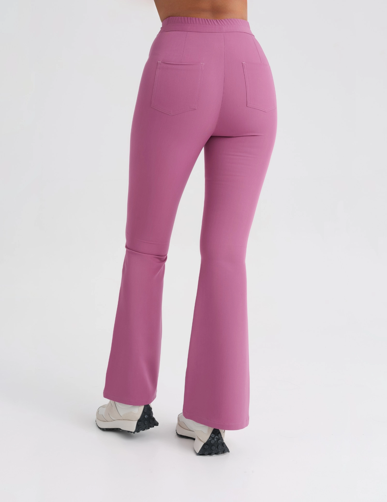 Damen Medizinische Hose Flare - BERRY SHAKE