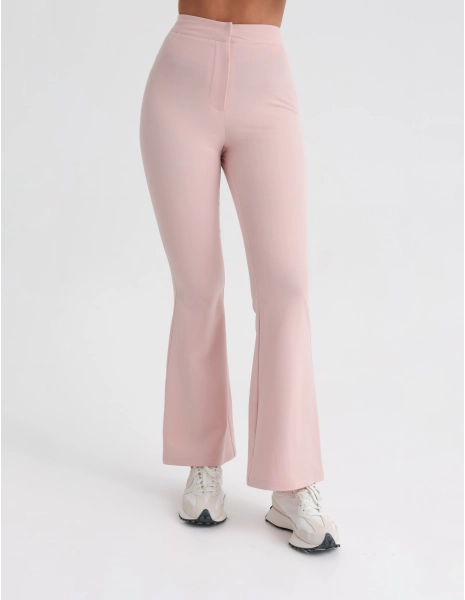 Damen Medizinische Hose Flare - DUSTY ROSE