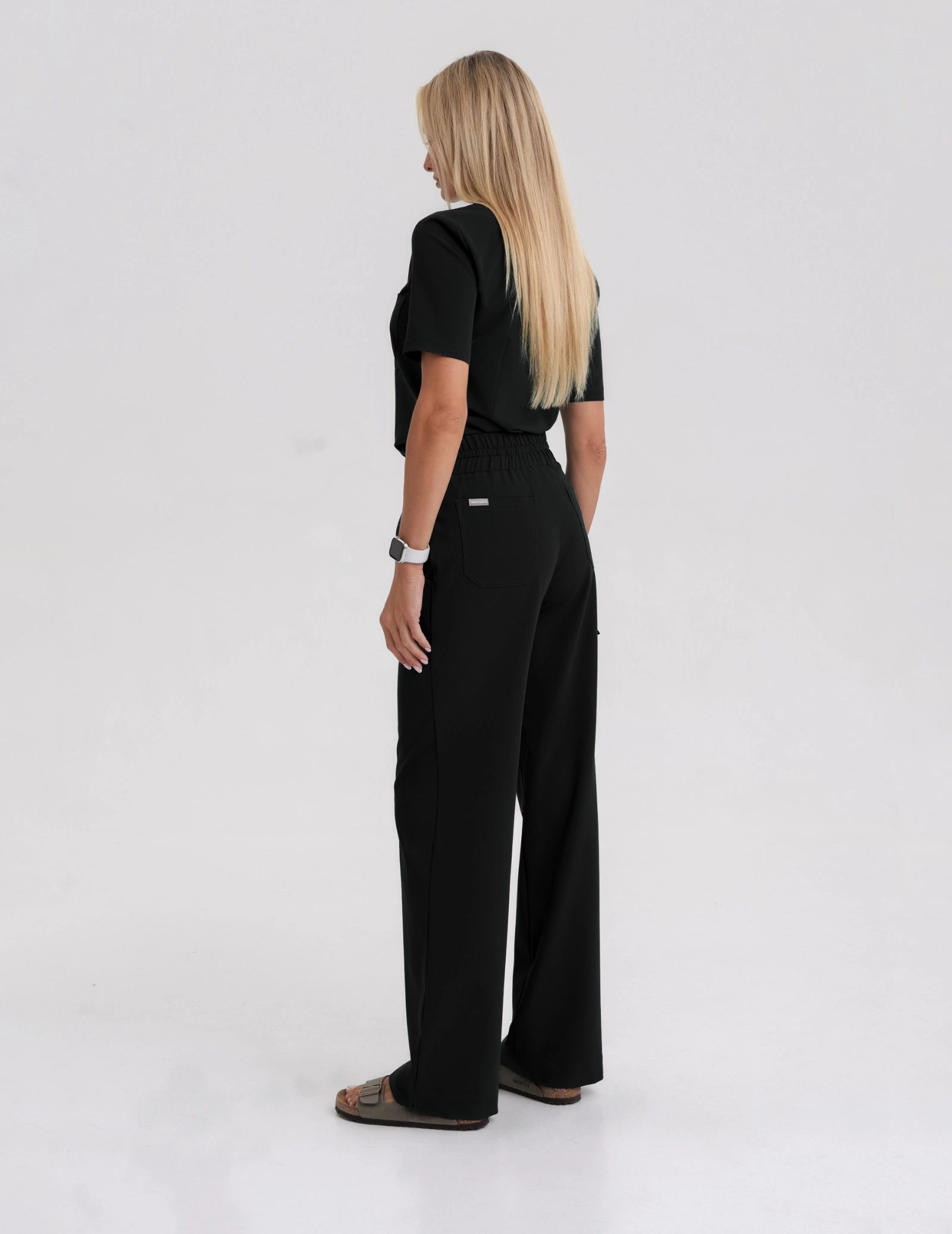 Medizinischer Kasack Raya One Pocket - BLACK