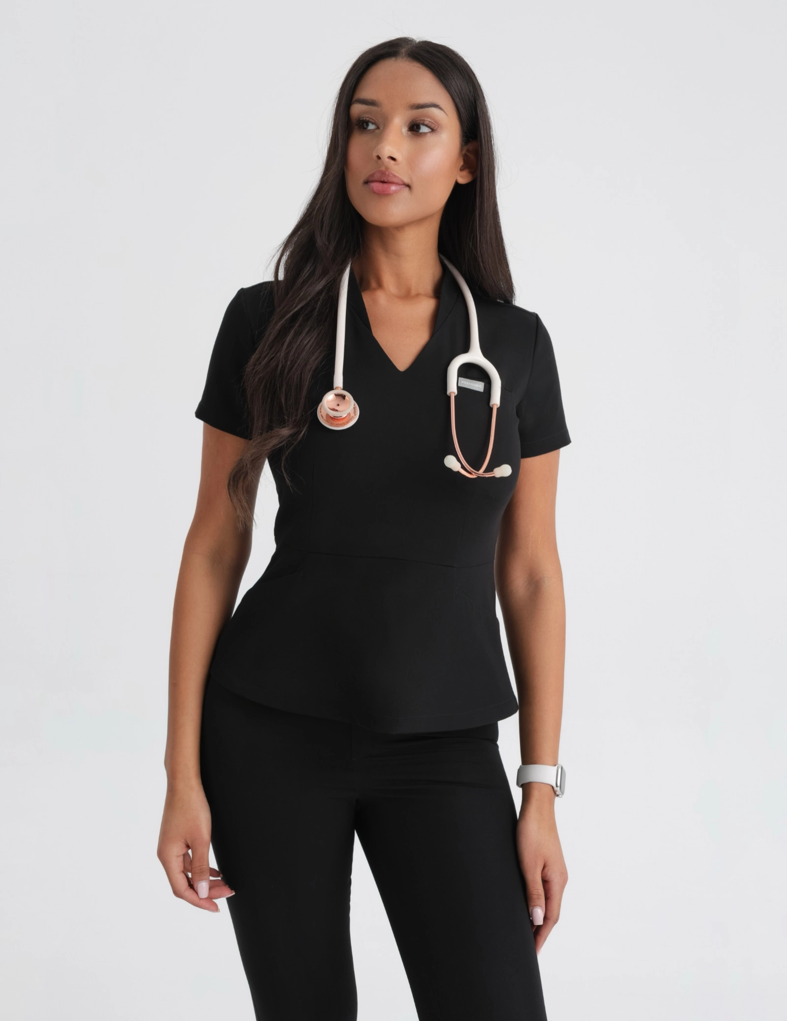 Medizinischer Kasack Kori - BLACK