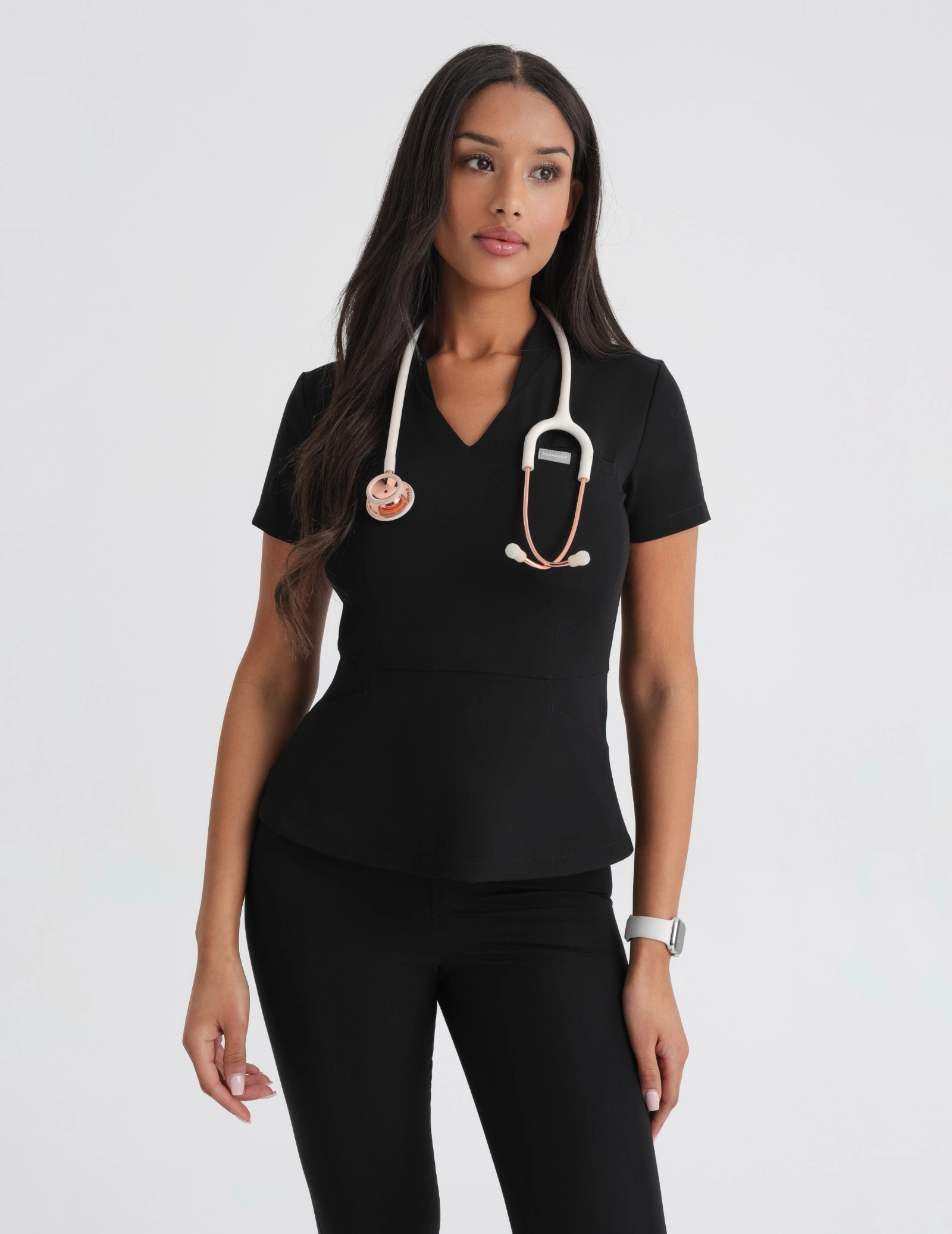 Medizinischer Kasack Kori - BLACK