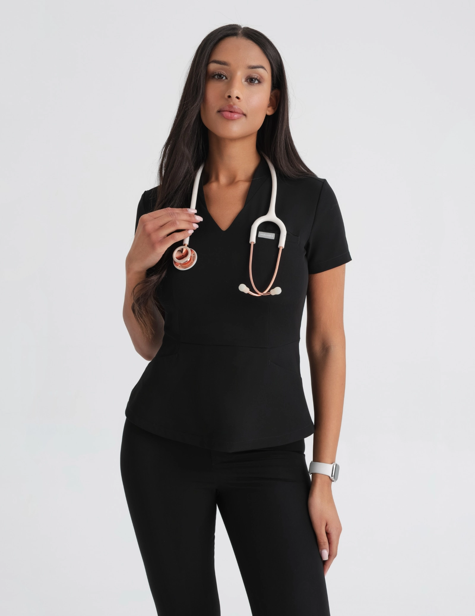 Medizinischer Kasack Kori - BLACK