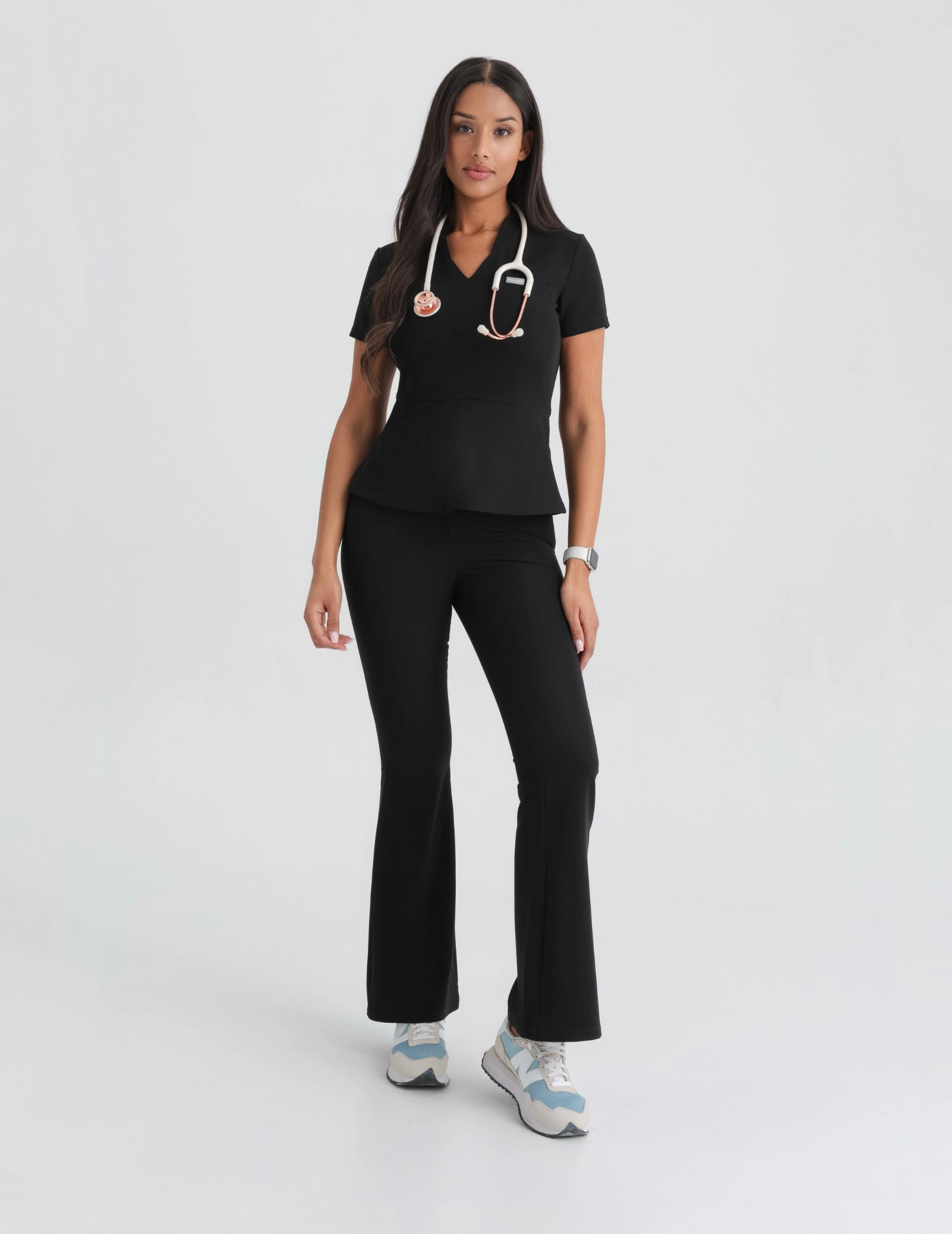 Medizinischer Kasack Kori - BLACK