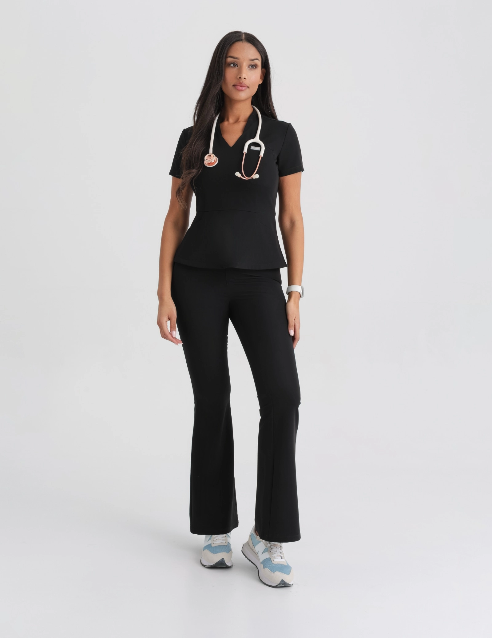 Medizinischer Kasack Kori - BLACK