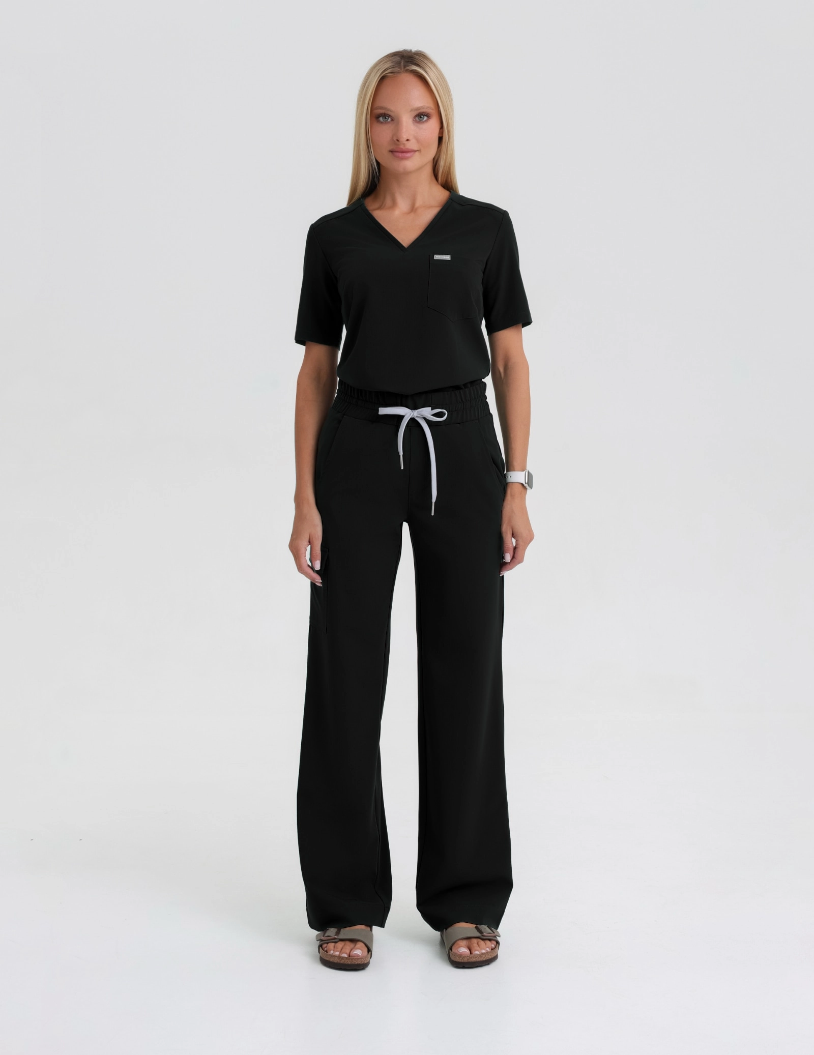 Damen Medizinische Hose Yoga - BLACK