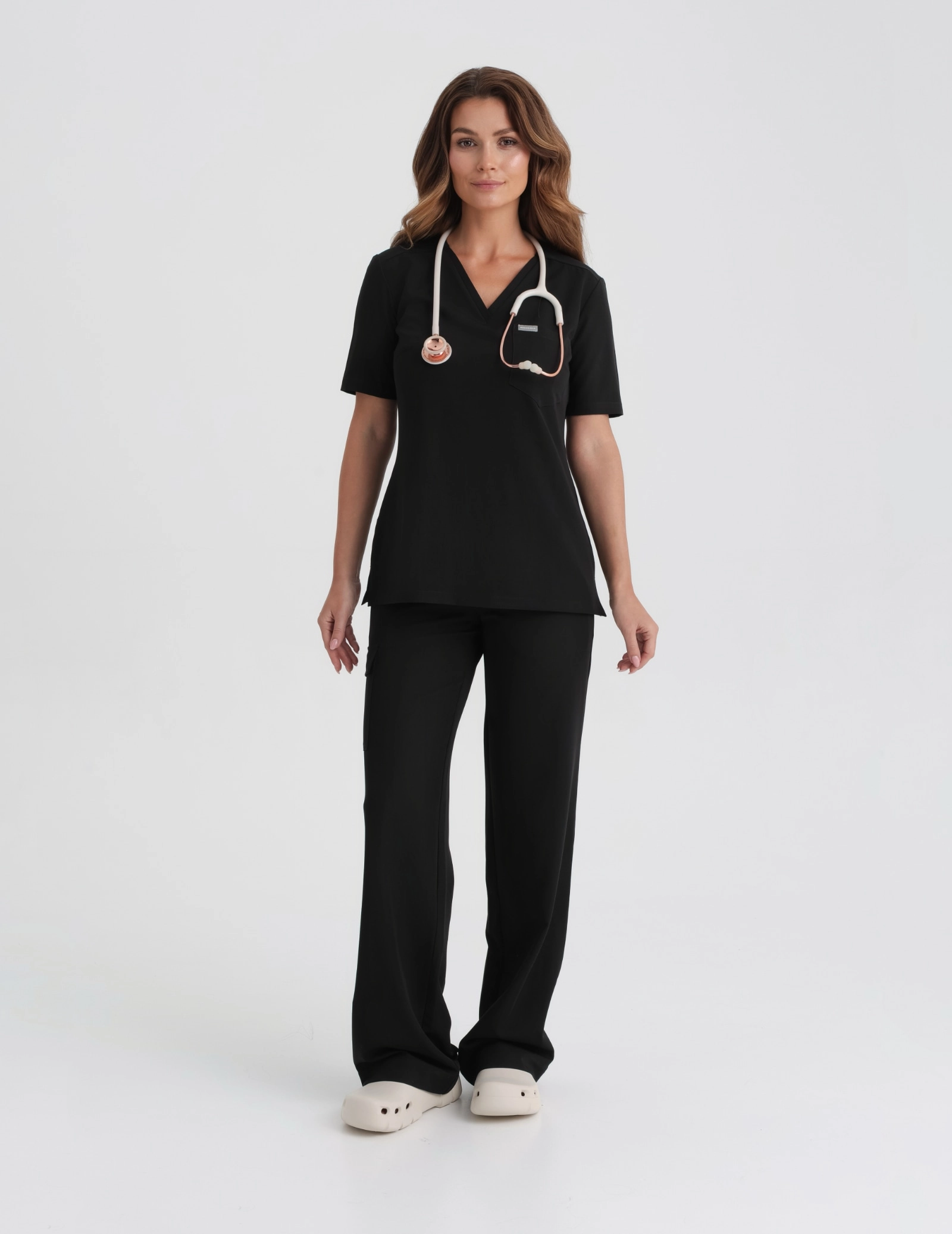 Damen Medizinische Hose Yoga - BLACK