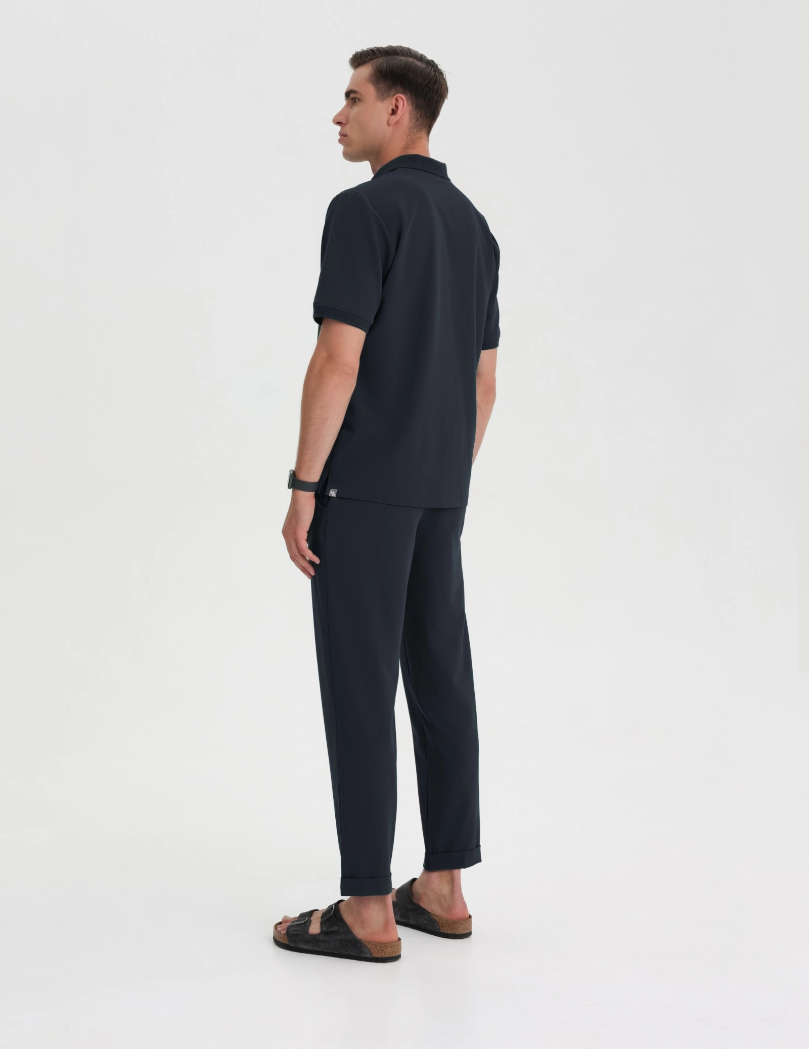Medizinisches Kasack Polo Herren - MIDNIGHT BLUE Medizinisches Kasack Polo Herren - MIDNIGHT BLUE