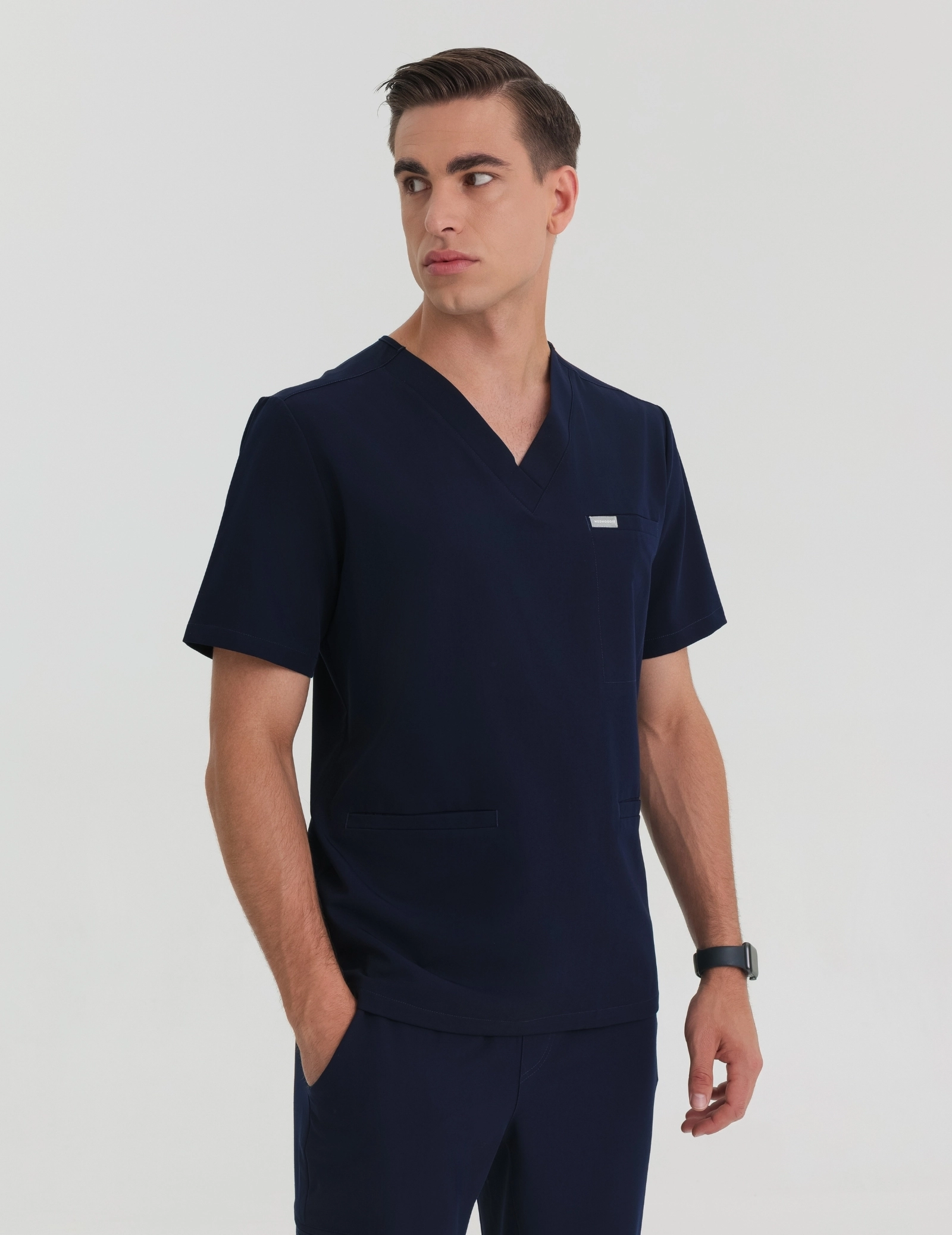 Medizinische Bluse Birbal -DARK NAVY