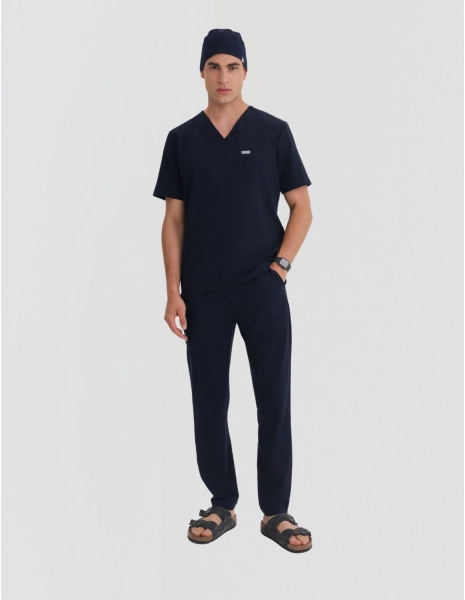 Herren Basic Hose - DARK NAVY