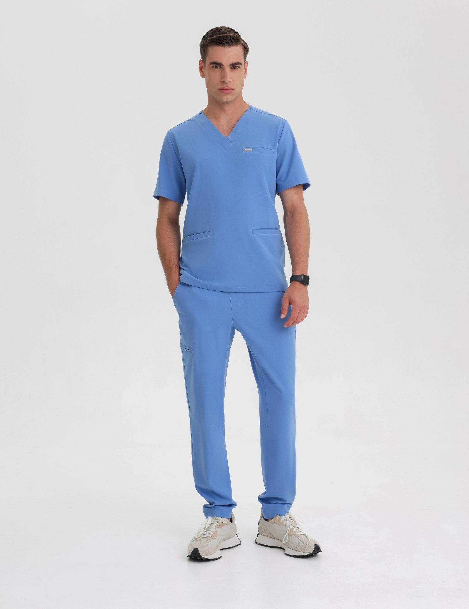 Herren Hose Basic - MARINA BLUE