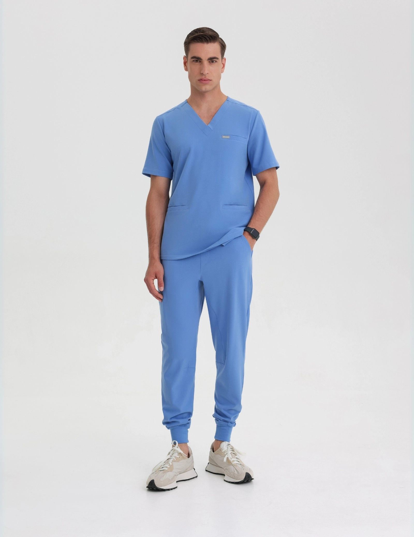 Herren Medizinische Hose Jogger - MARINA BLUE