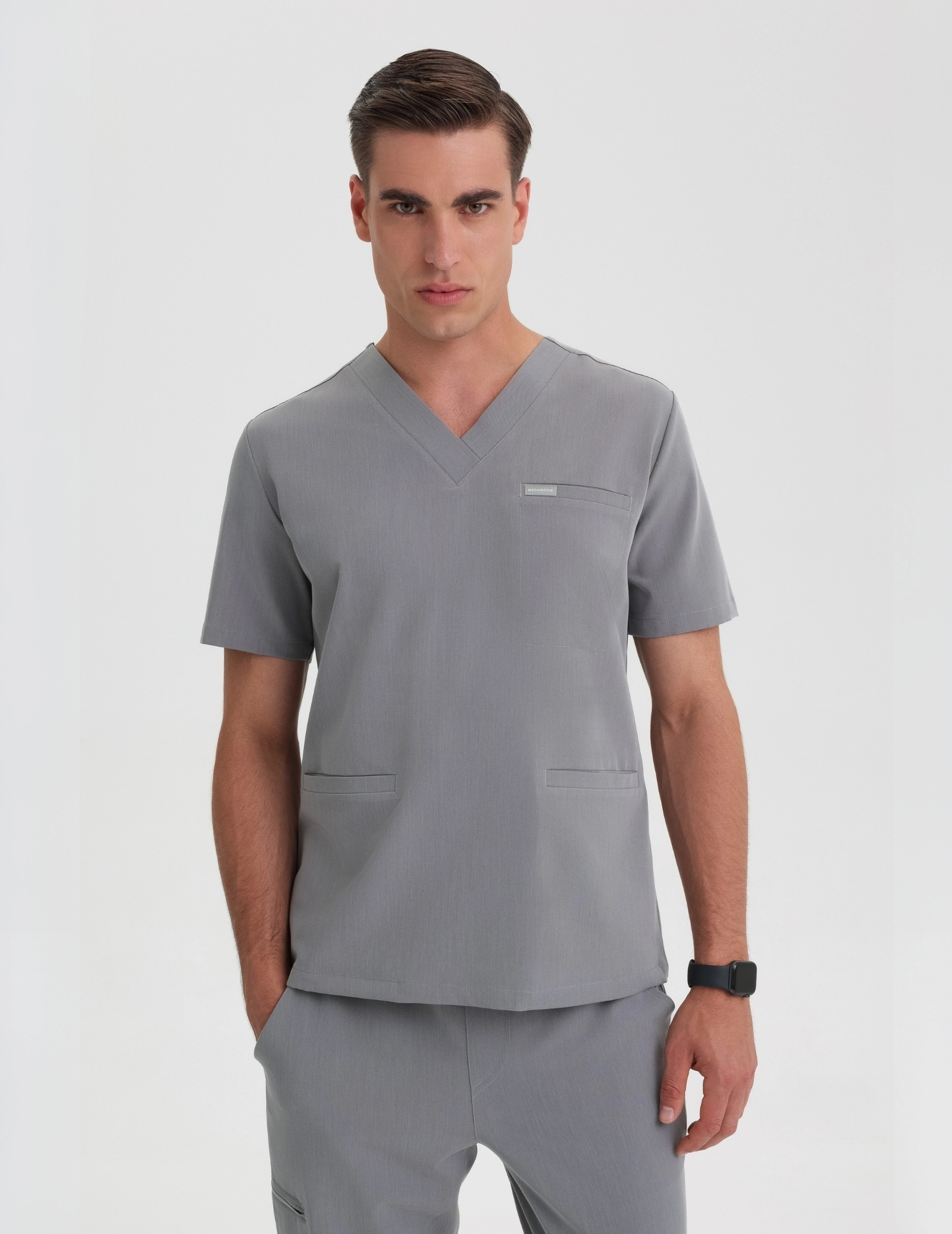 Birbal Medizinische Bluse - SHARK GRAY Birbal Medizinische Bluse - SHARK GRAY