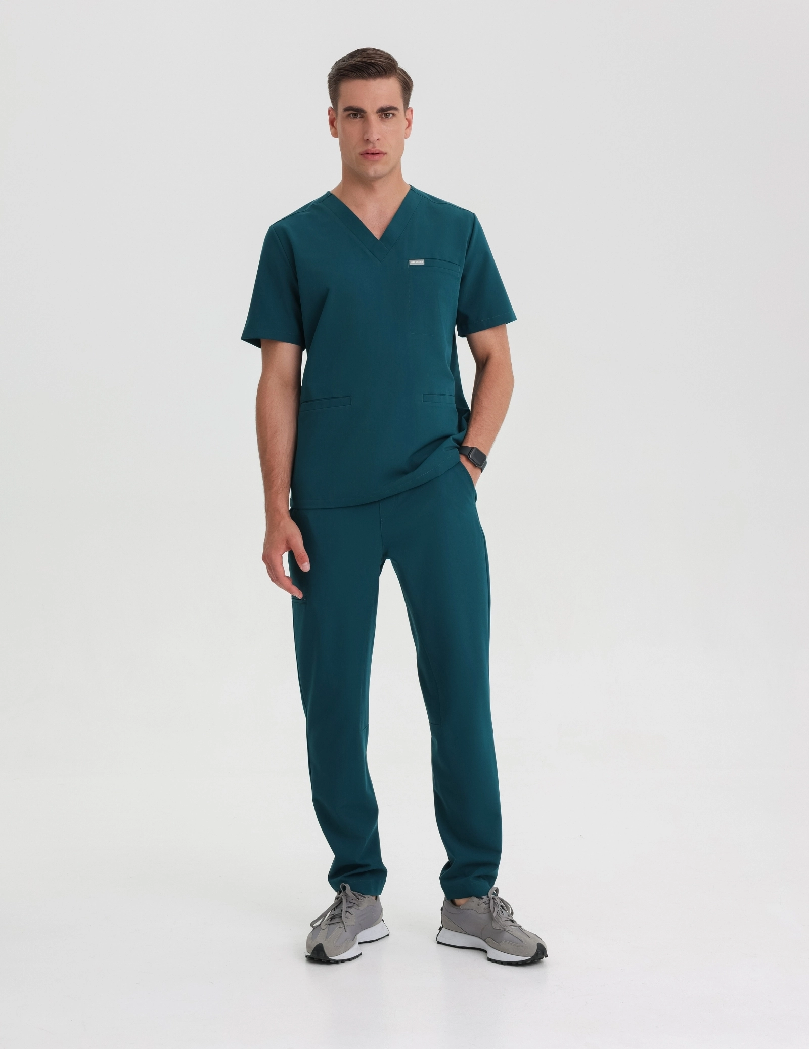 Medizinische Bluse Birbal - DEEP GREEN Medizinische Bluse Birbal - DEEP GREEN