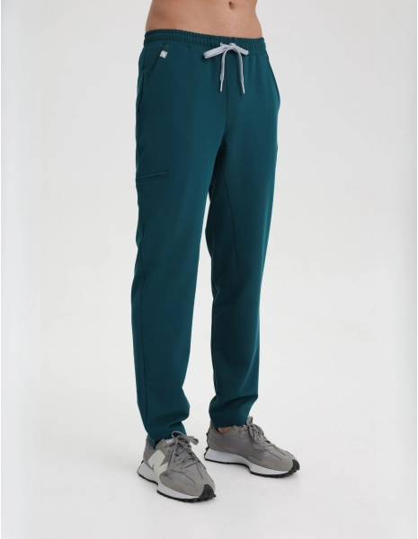 Herren Basic-Hose - DEEP GREEN