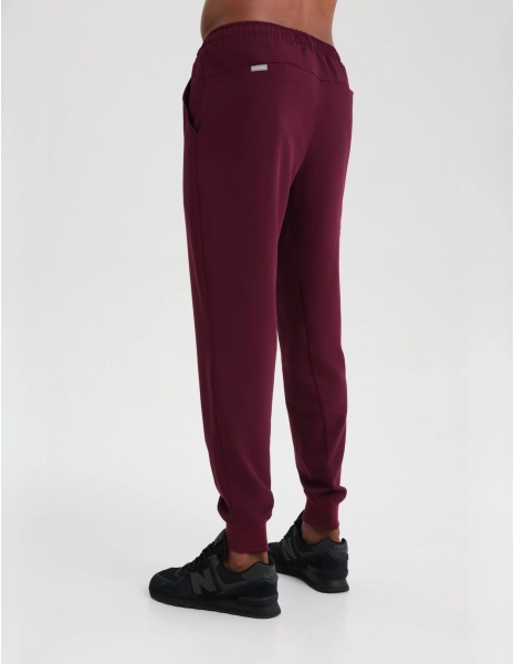 Herren Jogger - BURGUNDY