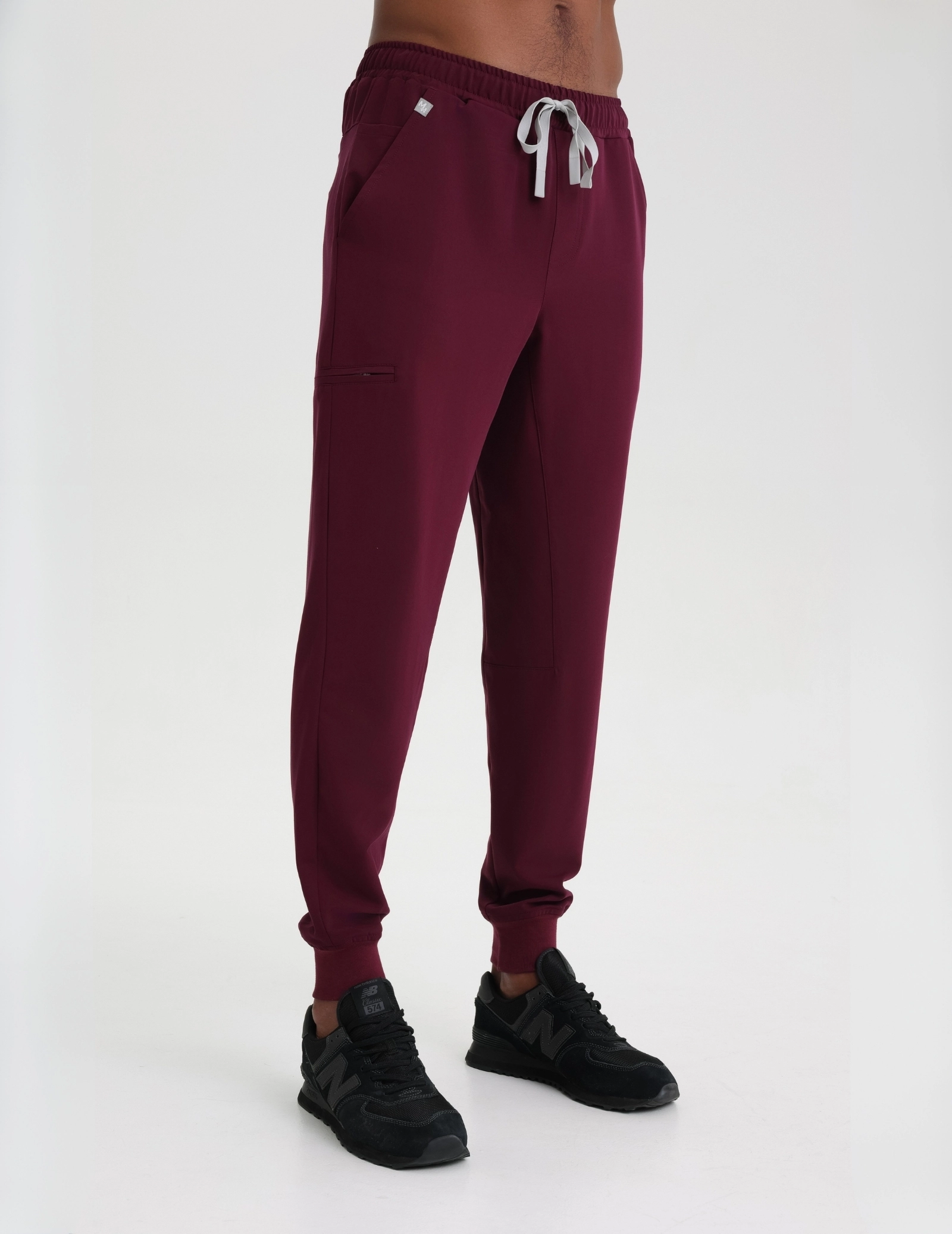 Herren Jogger - BURGUNDY Herren Jogger - BURGUNDY