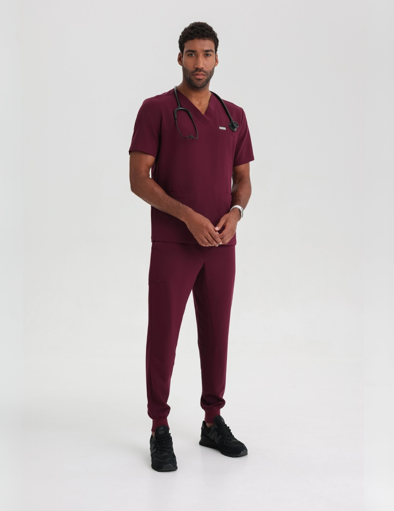 Herren Jogger - BURGUNDY Herren Jogger - BURGUNDY