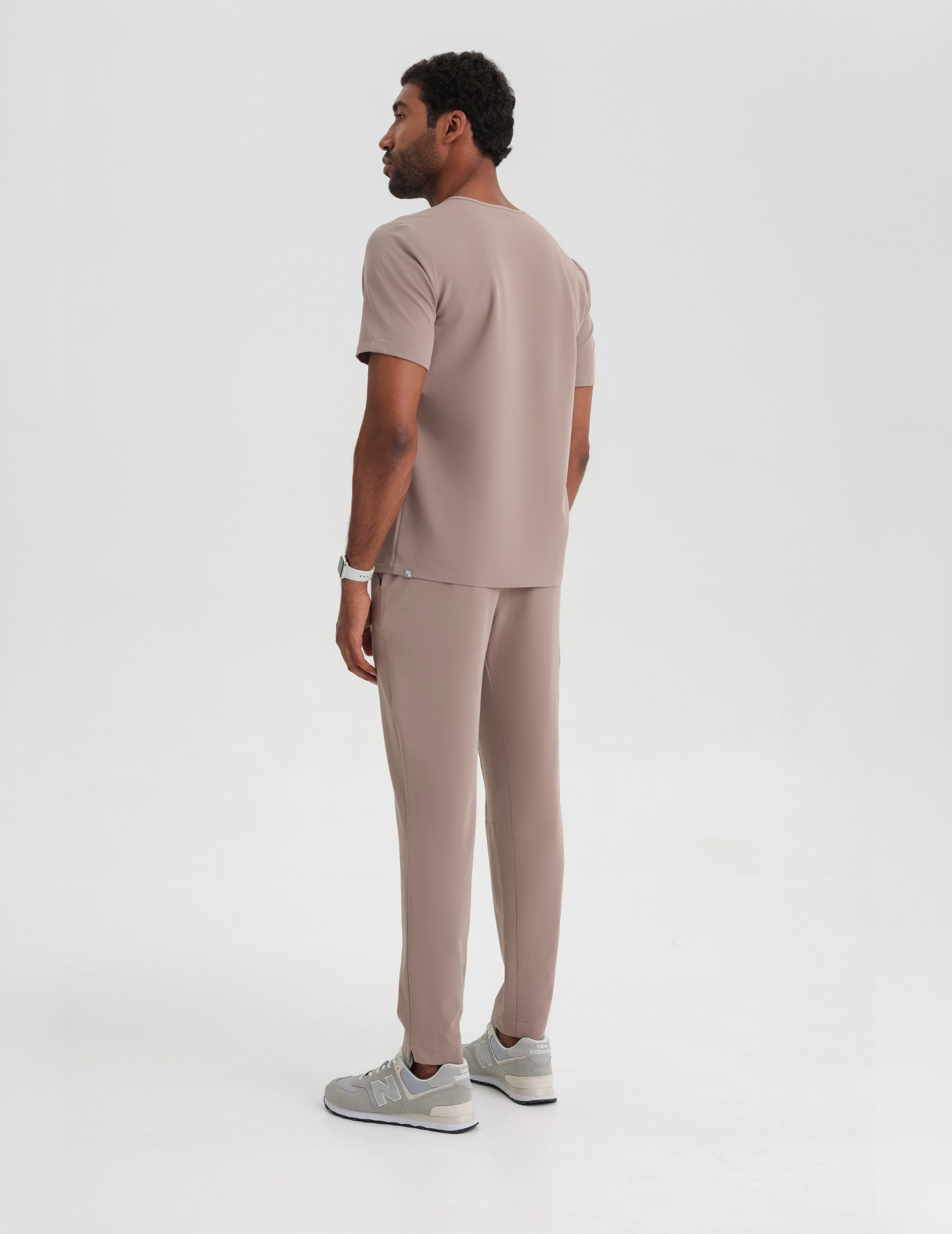 Herren-Basic-Hose – BEIGE