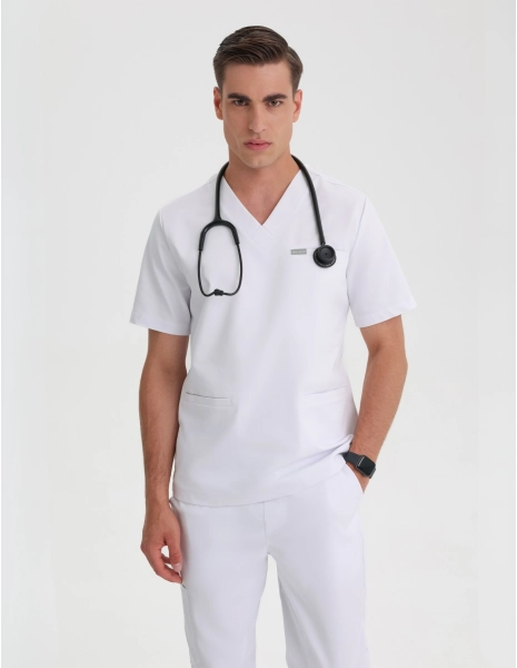 Birbal Medical Shirt – Weiß