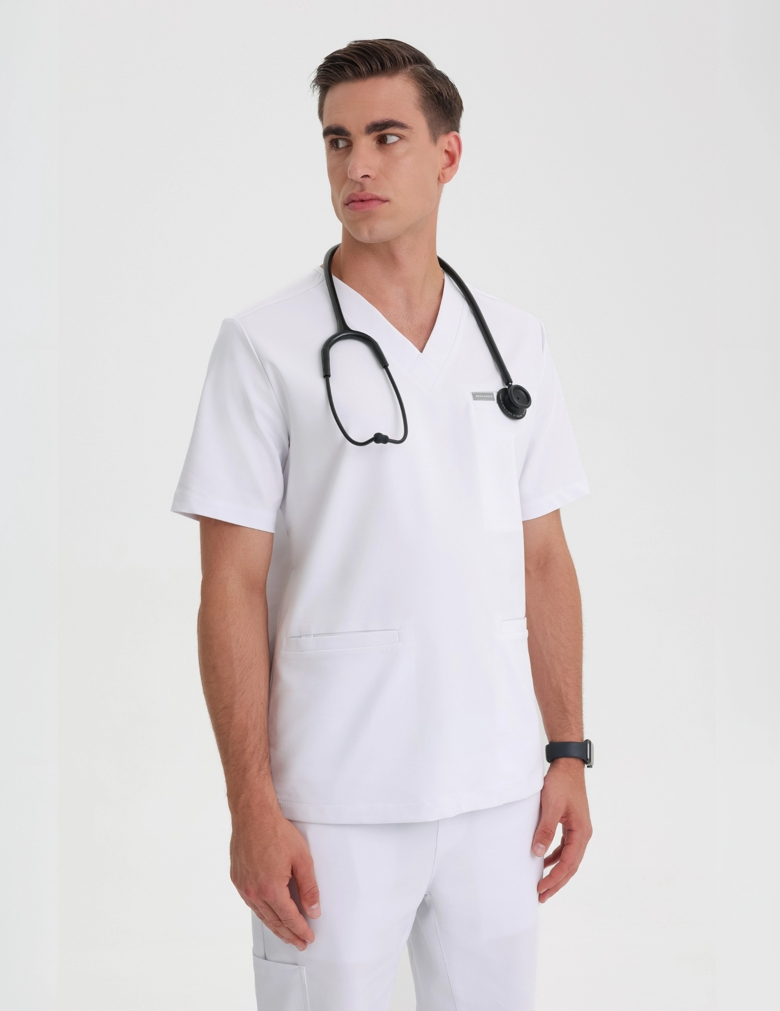 Birbal Medical Shirt – Weiß