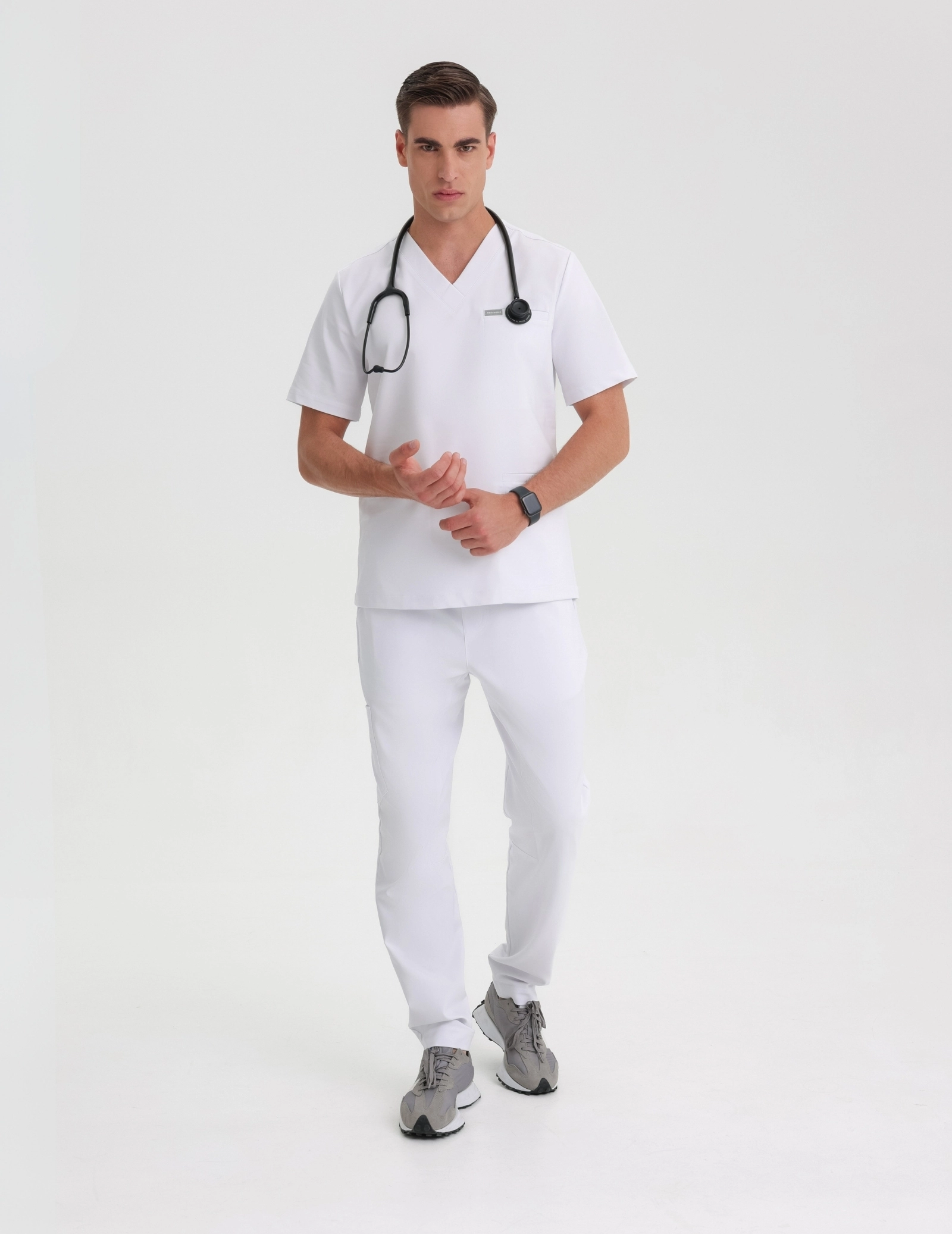 Birbal Medical Shirt – Weiß