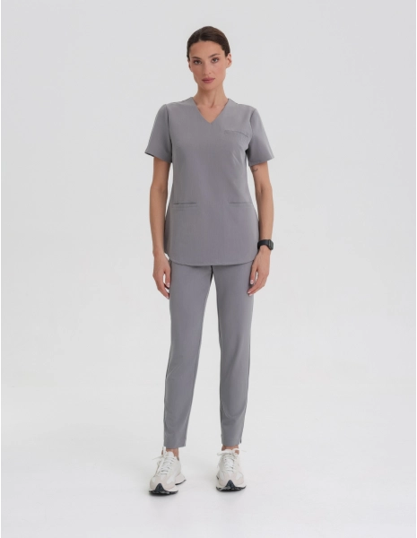 Basic-Hose für Frauen - SHARK GRAY