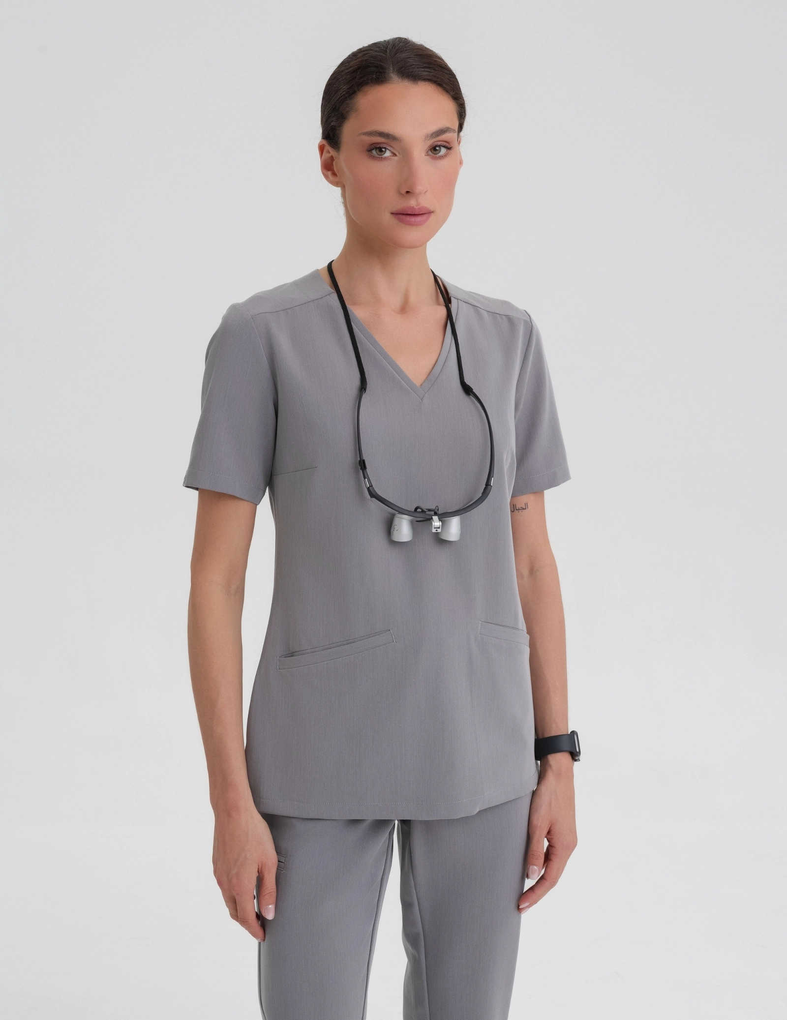 Medizinischer Kasack Casy - SHARK GRAY