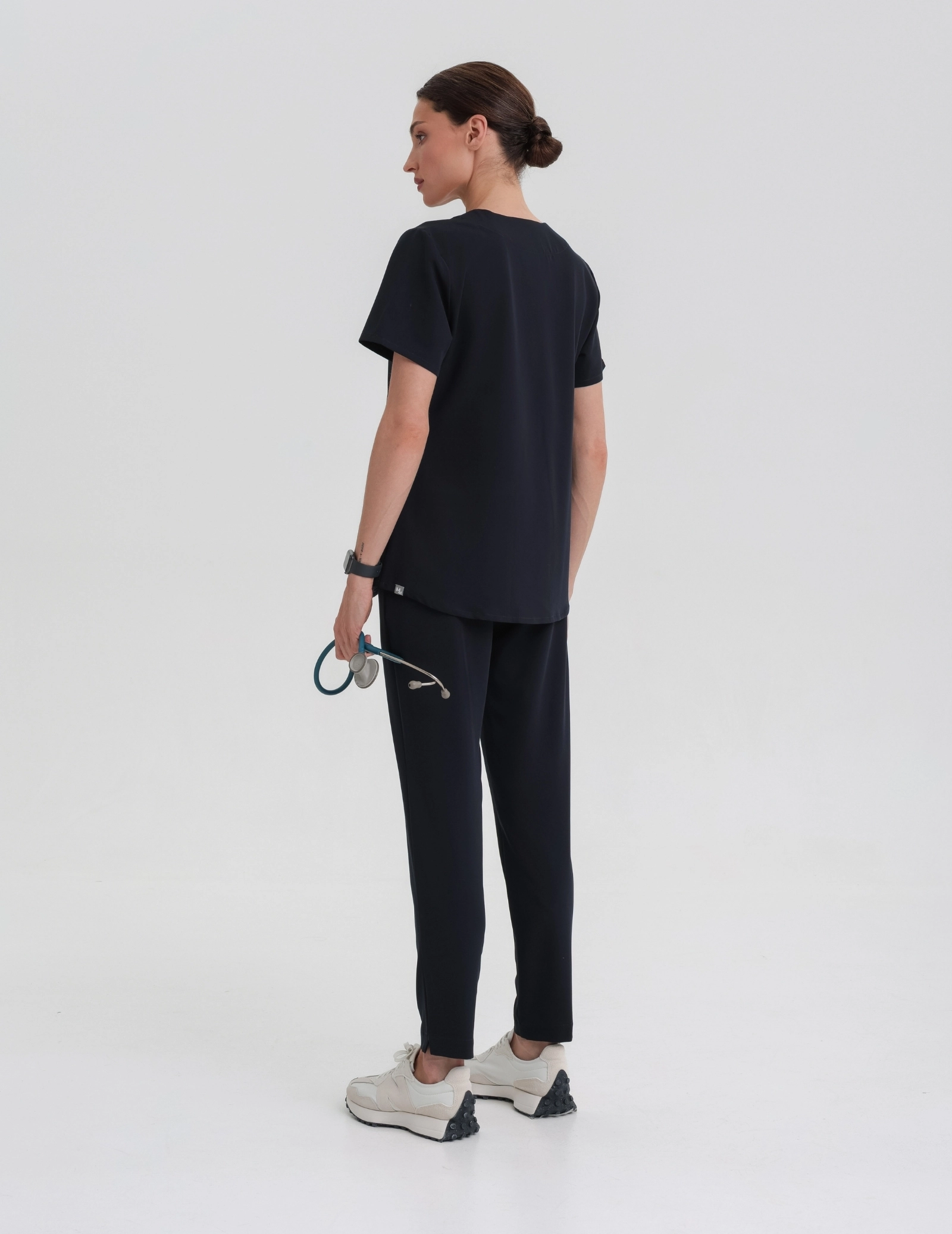 Medizinische Bluse Grace - MIDNIGHT BLUE