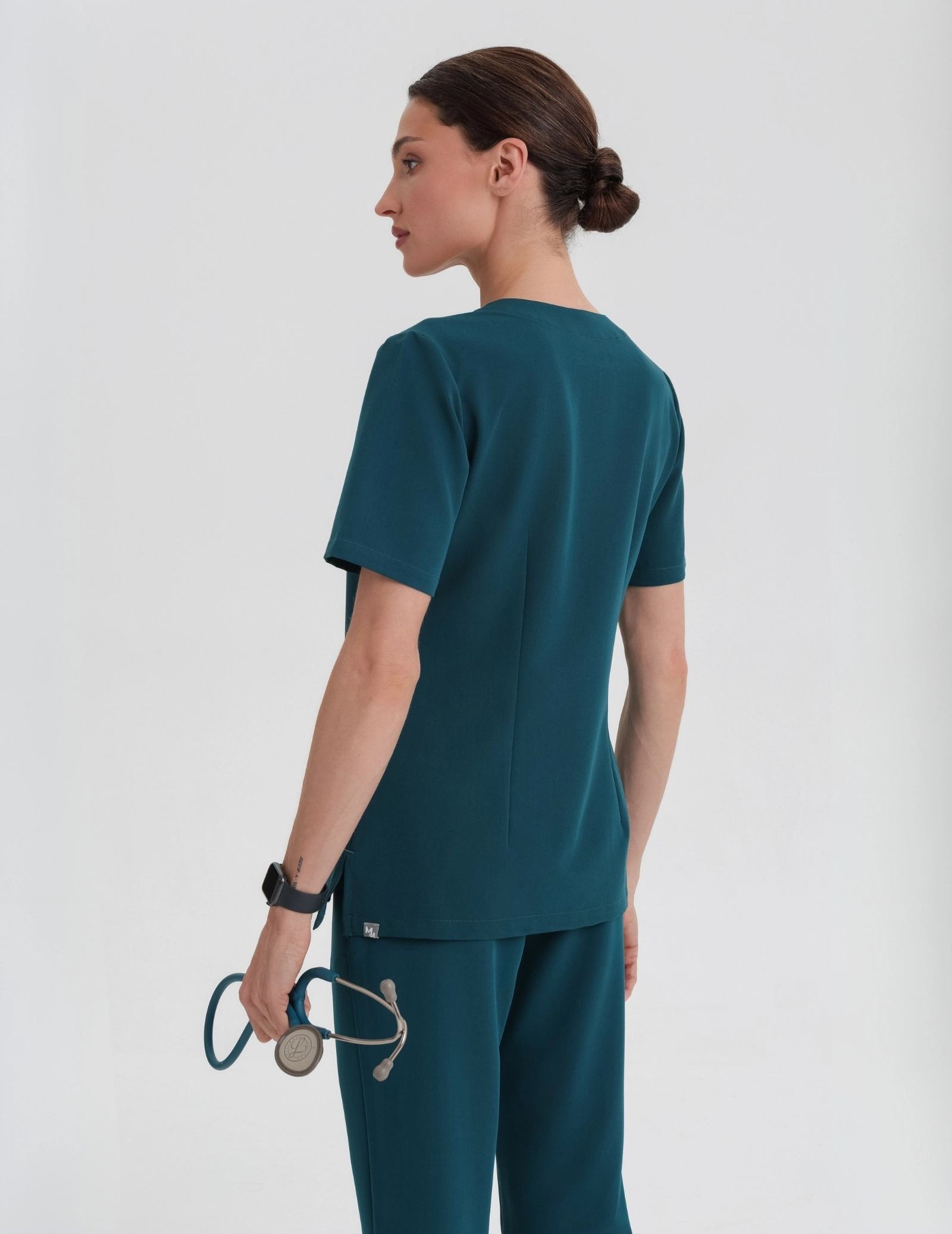 Medizinischer Kasack Casy - DEEP GREEN