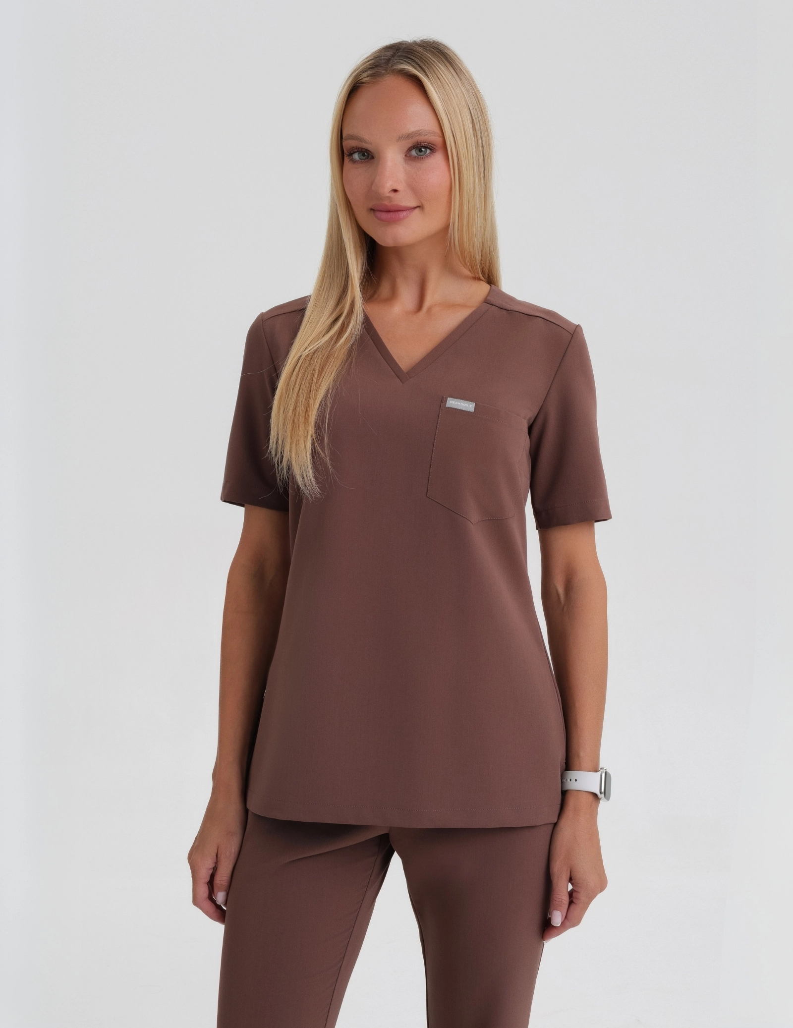 Medizinischer Kasack Raya One Pocket - MILKY BROWN Medizinischer Kasack Raya One Pocket - MILKY BROWN