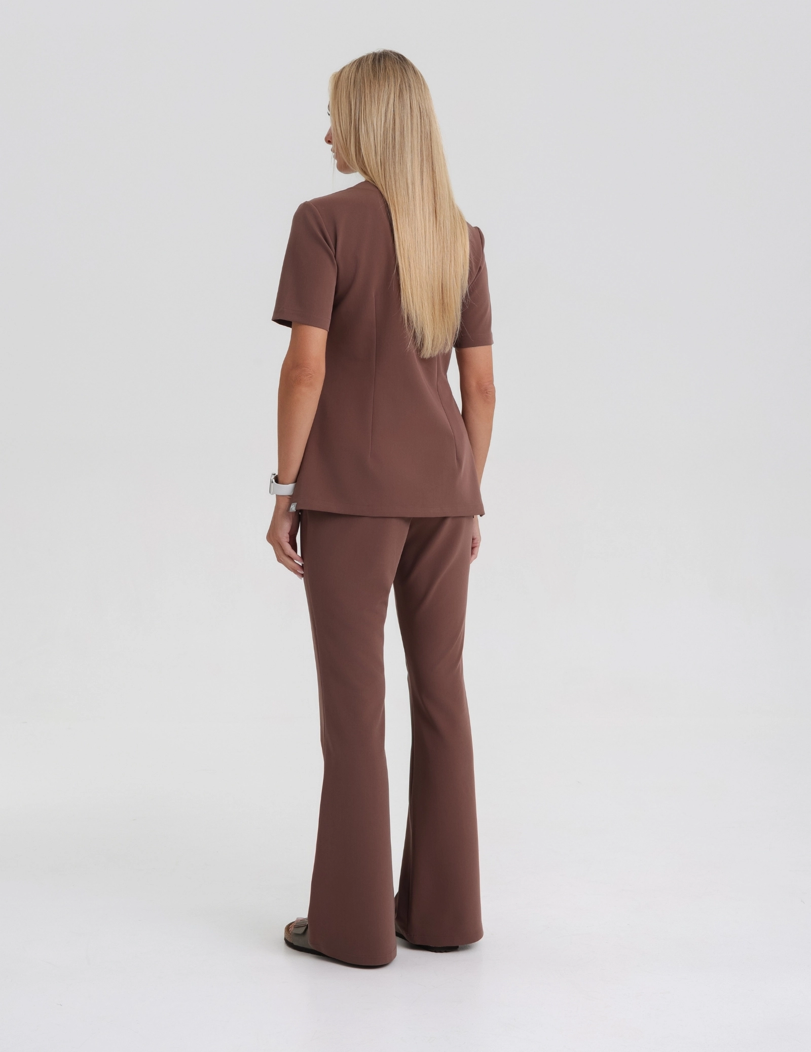 Medizinischer Kasack Raya One Pocket - MILKY BROWN Medizinischer Kasack Raya One Pocket - MILKY BROWN