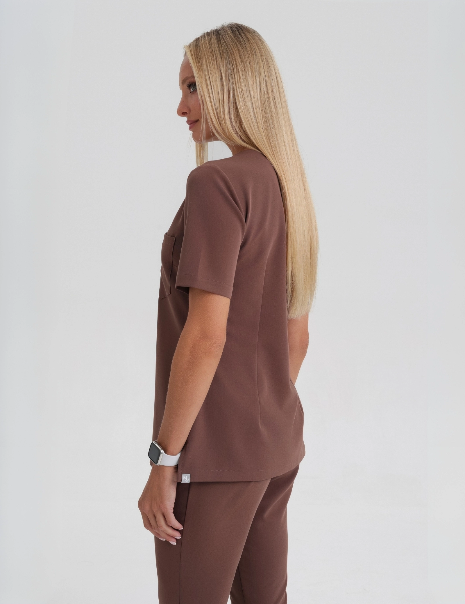 Medizinischer Kasack Raya One Pocket - MILKY BROWN Medizinischer Kasack Raya One Pocket - MILKY BROWN
