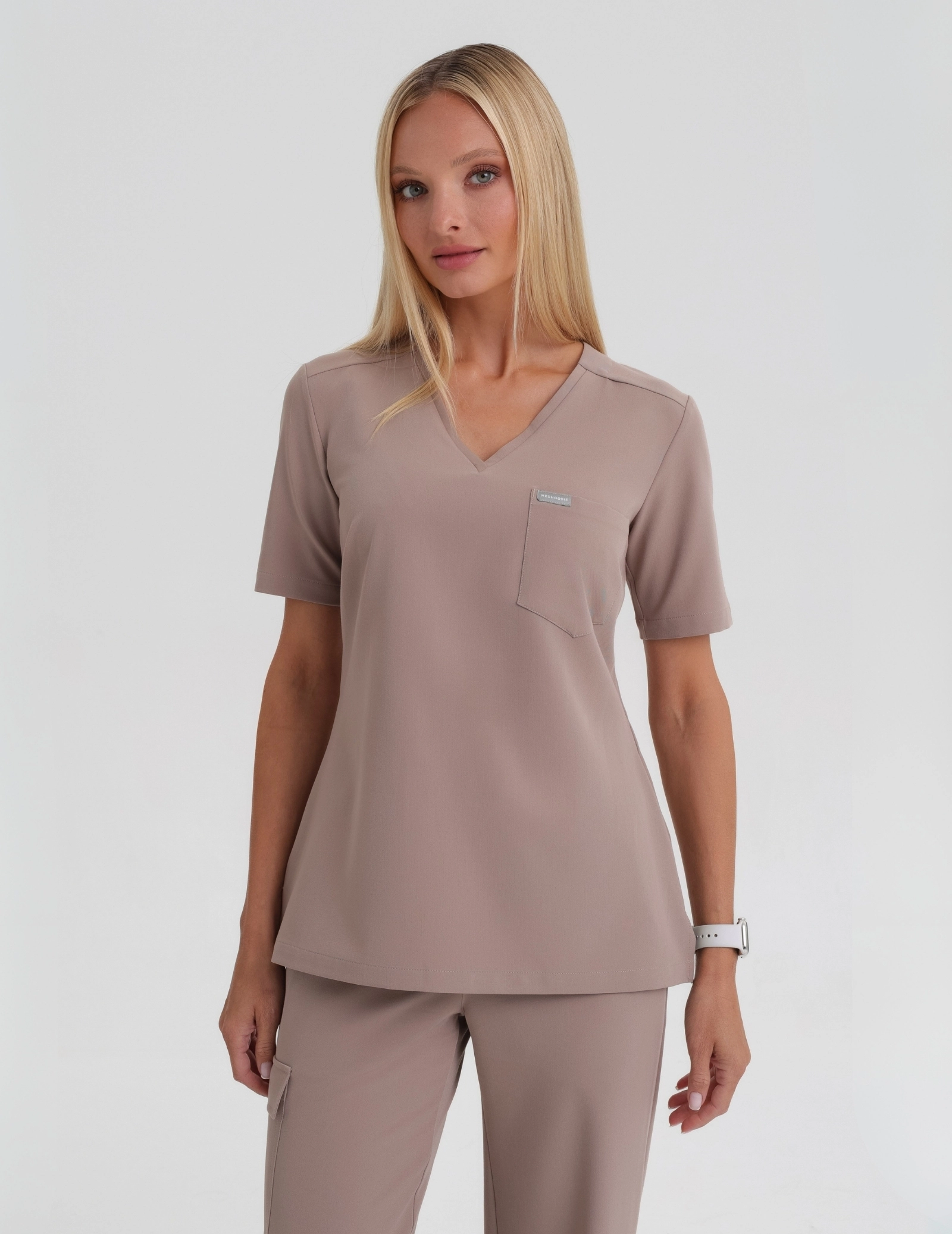 Medizinischer Kasack Raya One Pocket - BEIGE Medizinischer Kasack Raya One Pocket - BEIGE