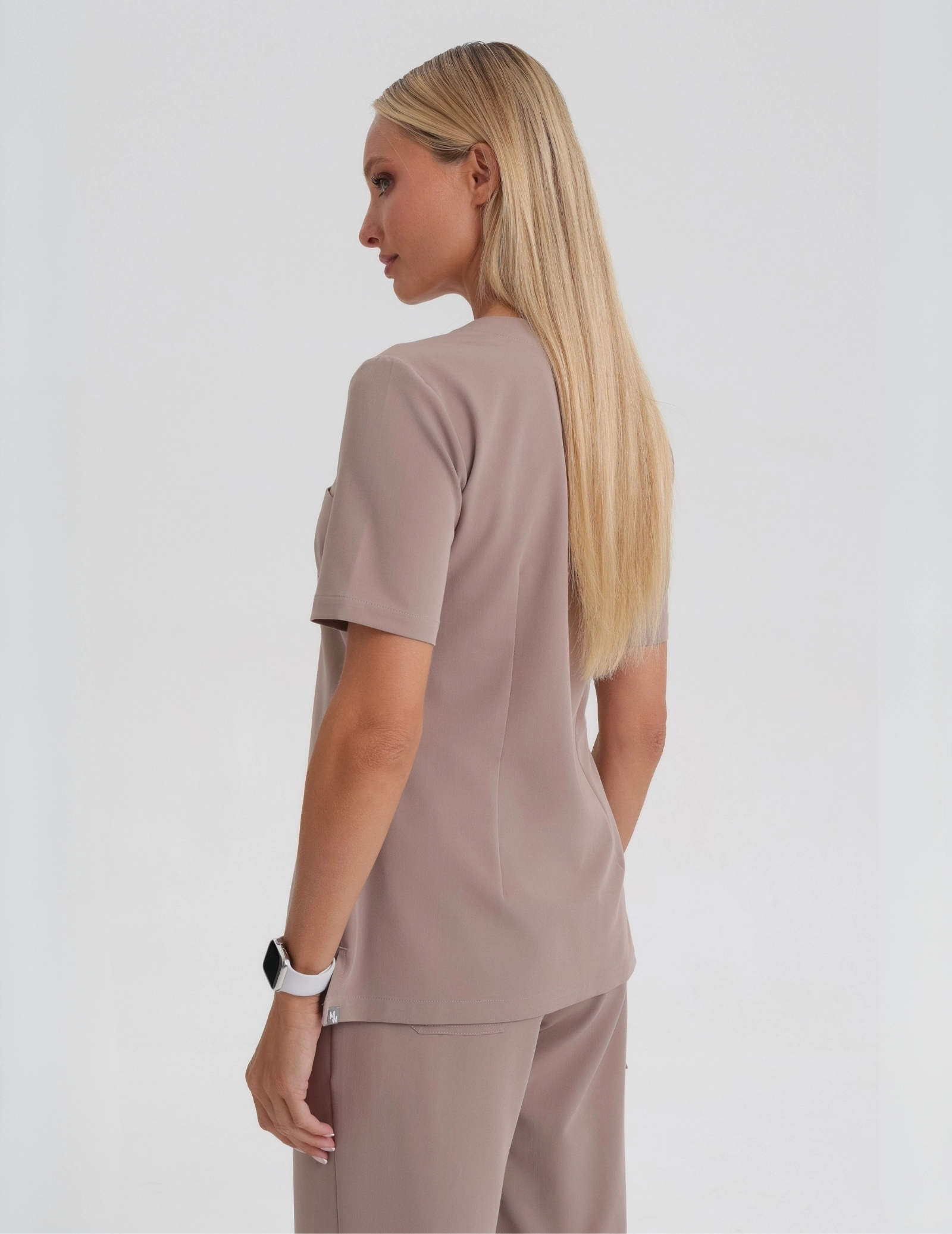 Medizinischer Kasack Raya One Pocket - BEIGE Medizinischer Kasack Raya One Pocket - BEIGE