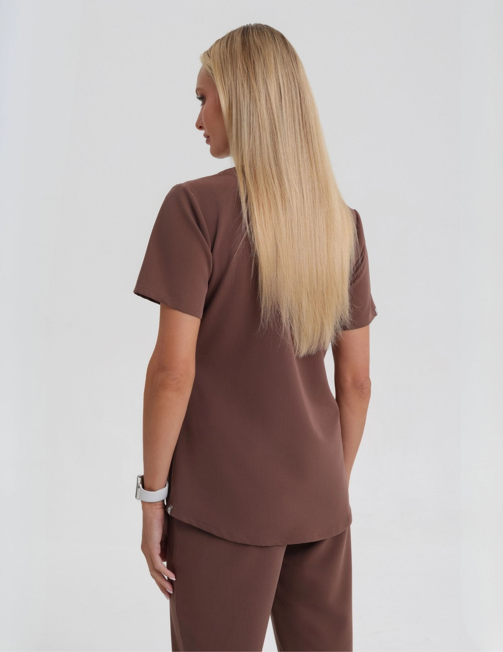 Medizinische Bluse Grace - BEIGE