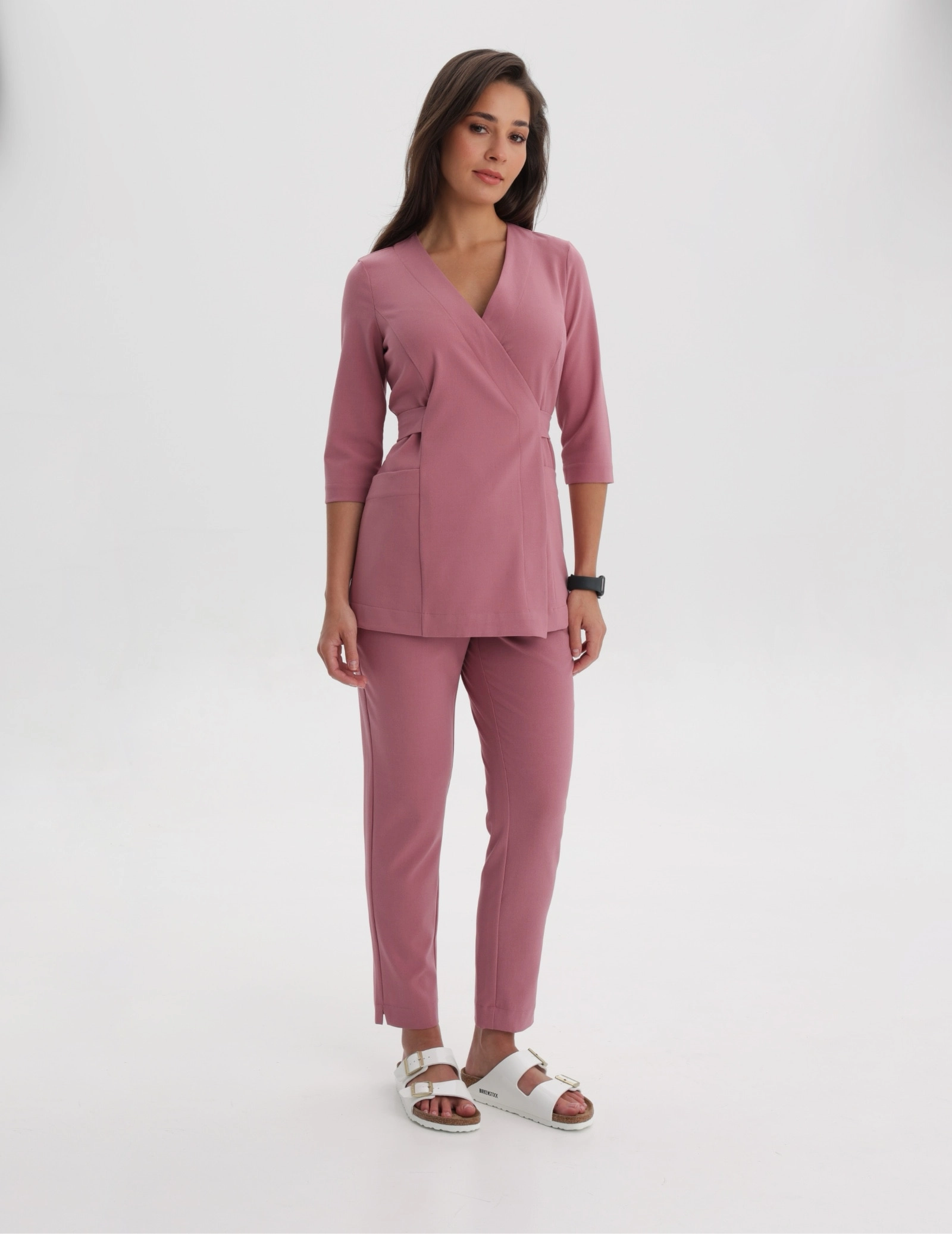 Medizinische Wickelbluse Rosalie - WOODROSE