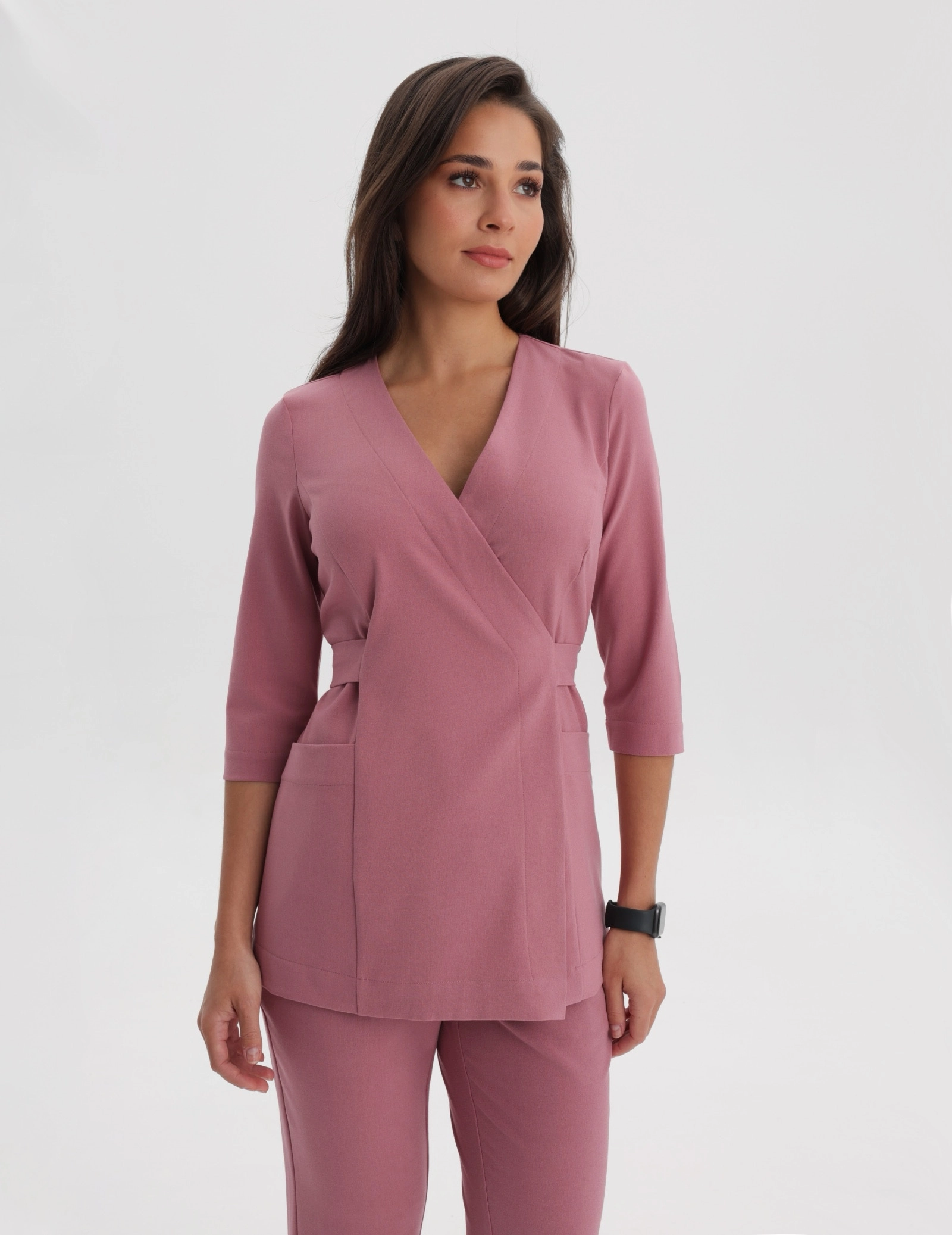 Medizinische Wickelbluse Rosalie - WOODROSE