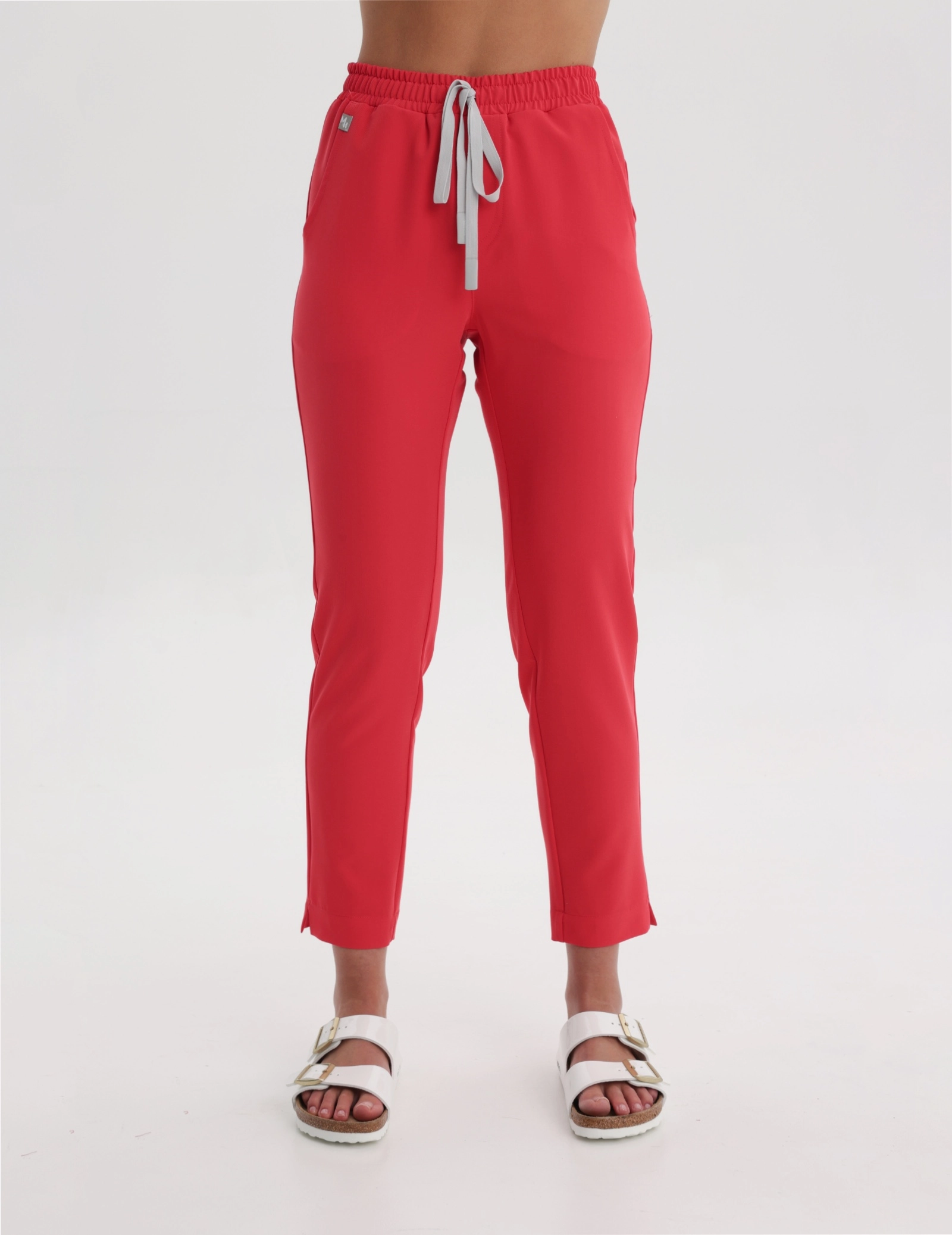 Damen Medizinische Hose Basic - POP RED