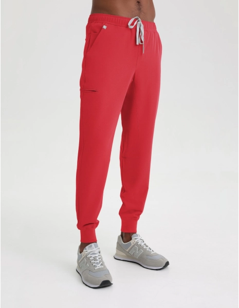 Herren Medizinische Hose Jogger - POP RED