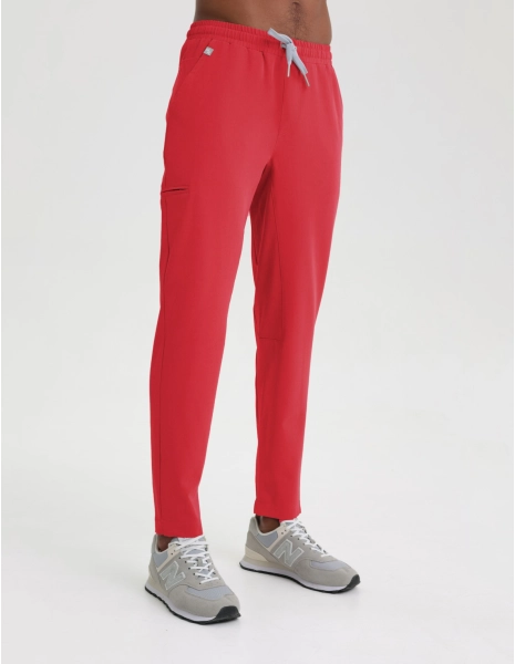 Herren Medizinische Hose Basic - POP RED