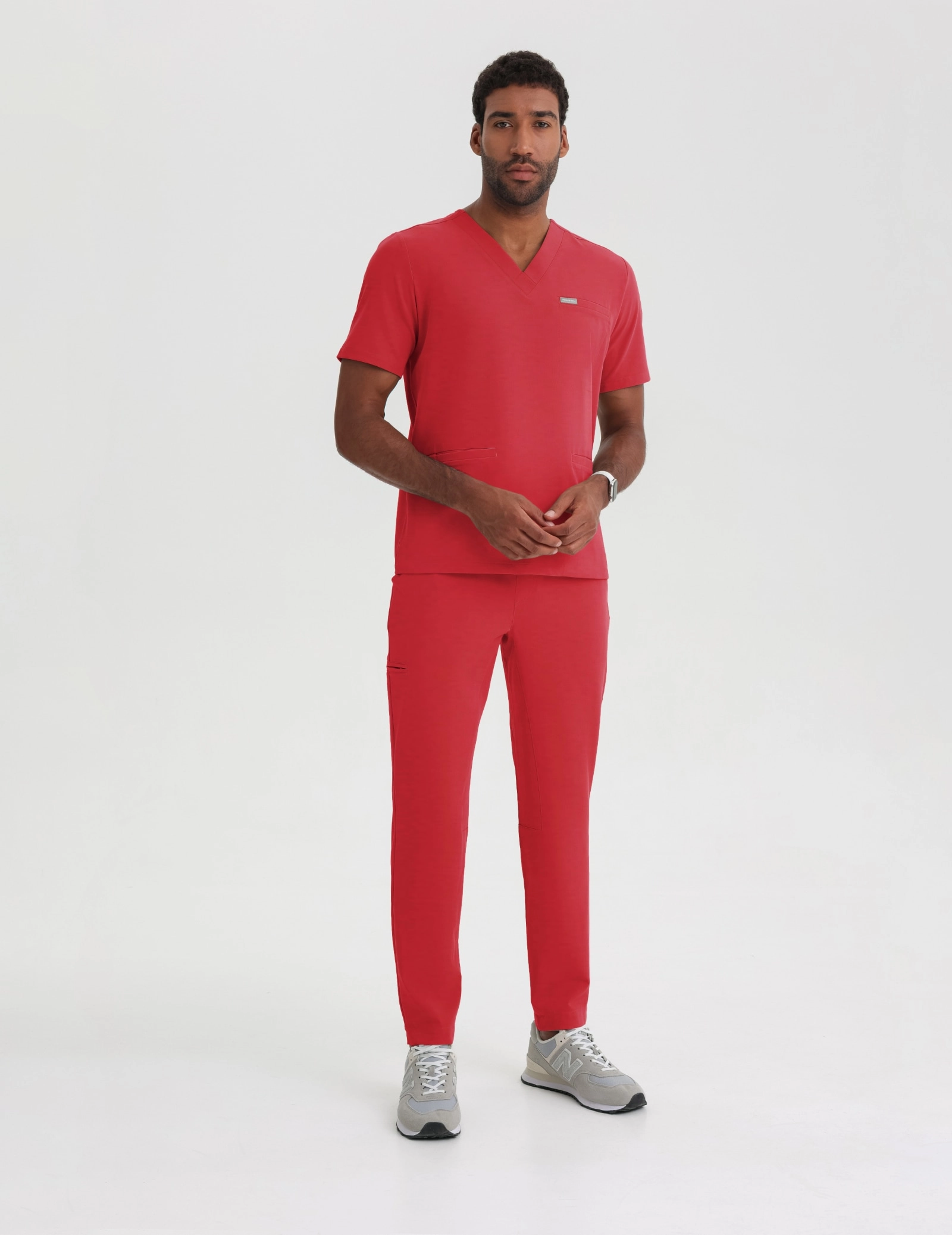 Herren Medizinische Hose Basic - POP RED