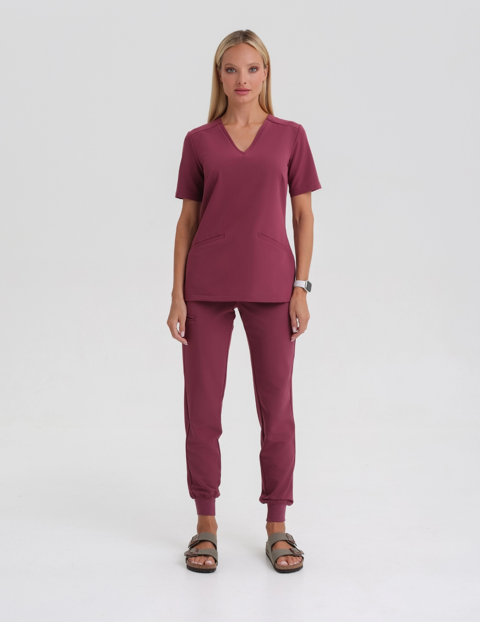 Damen Jogger - MULLED WINE