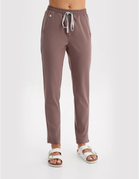 Damen Medizinische Hose Basic - MOCHA