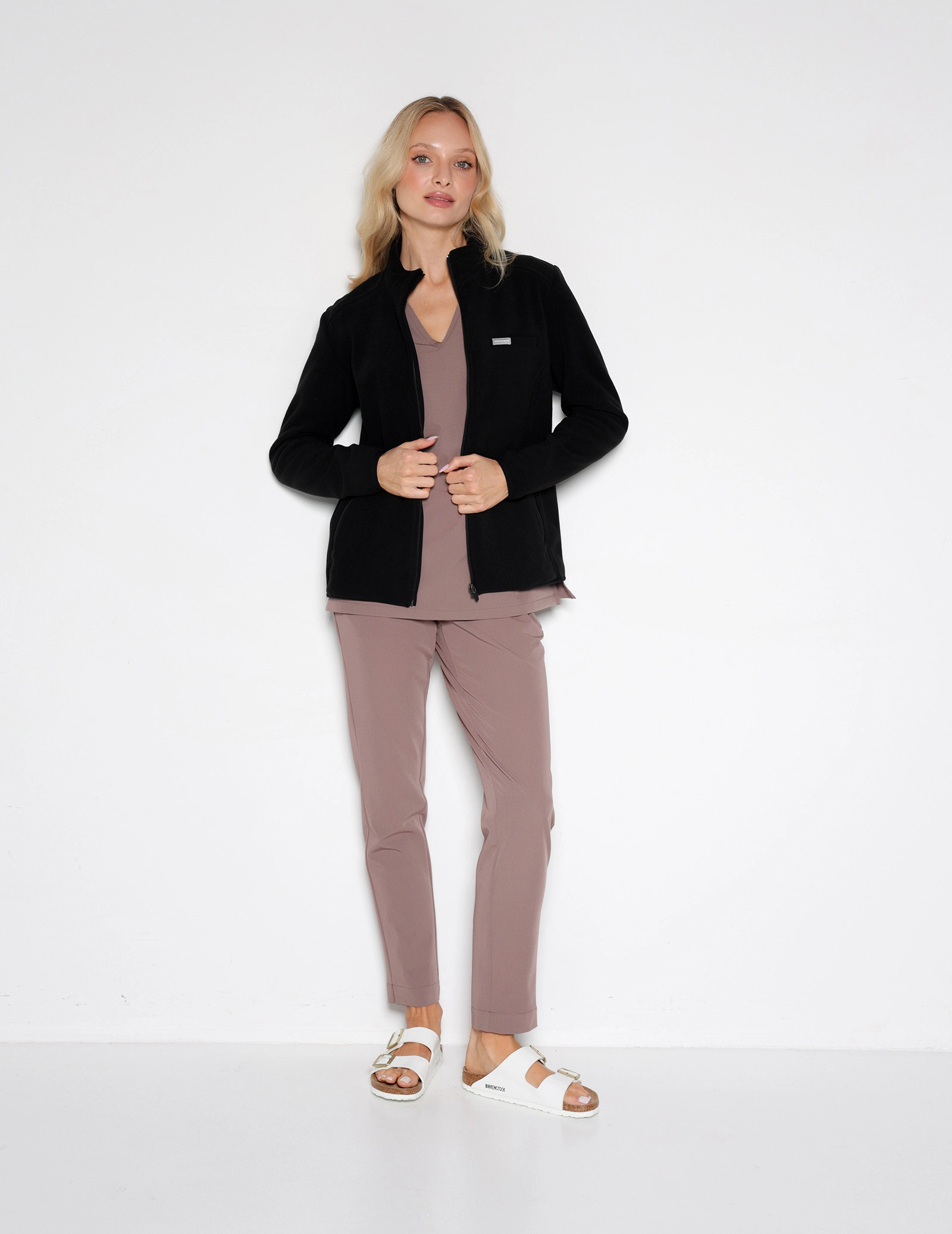 Damen Medizinische Hose Basic - MOCHA