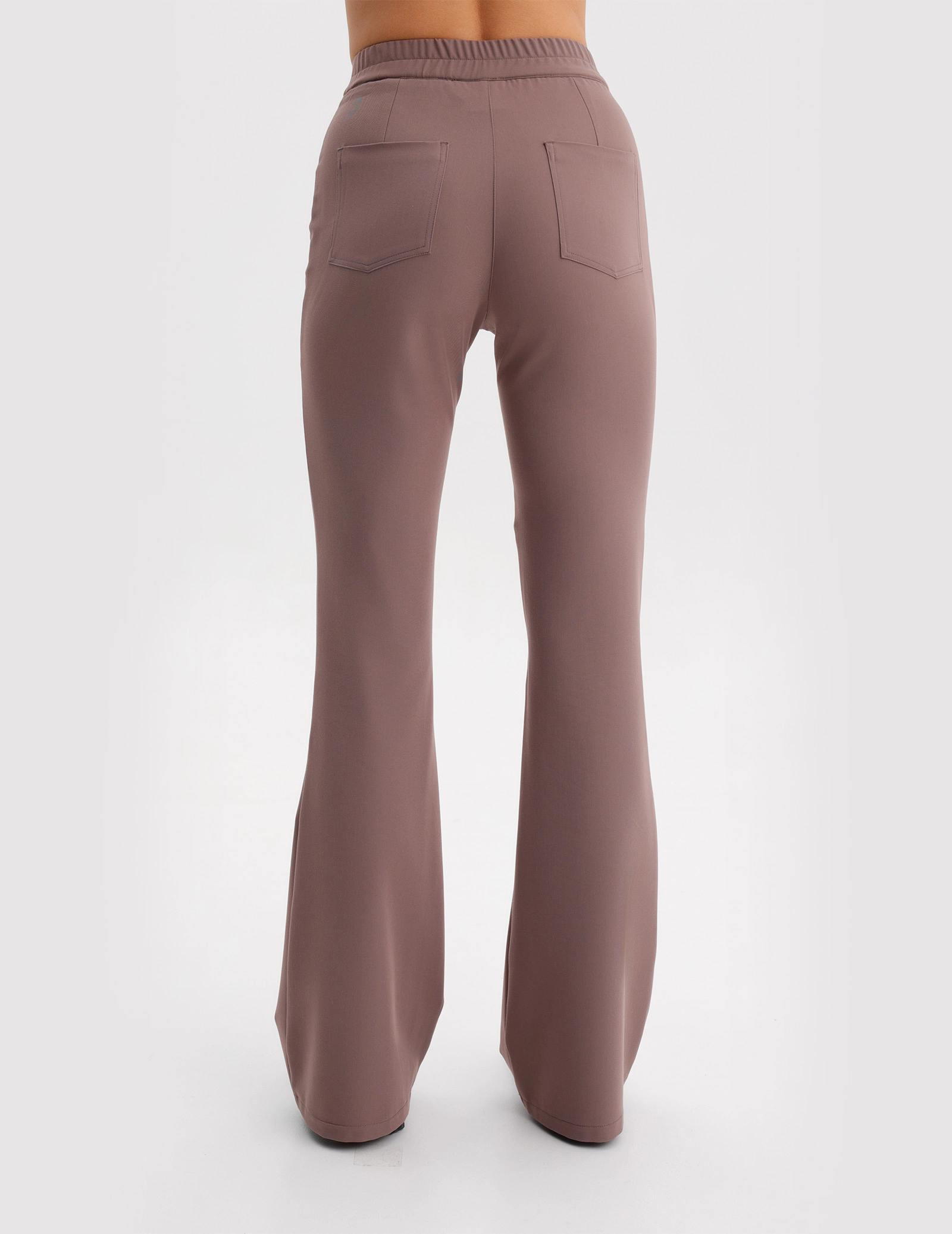 Damen Medizinische Hose Flare - MOCHA