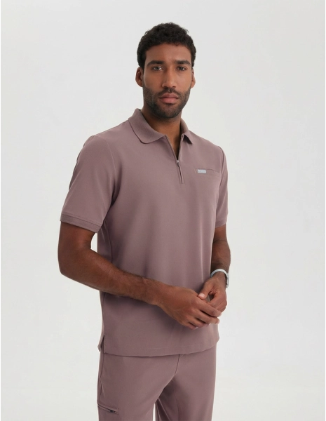 Herren Medizinisches Polo-Shirt – MOCHA